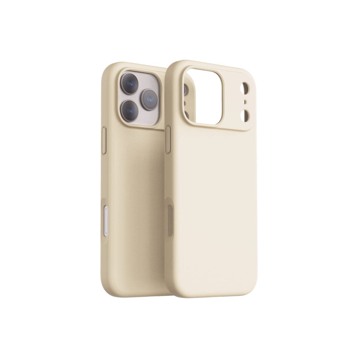 Kryt pro iPhone 17 Pro Max Dviced Silicone MagSafe Case – béžový - náhled 4