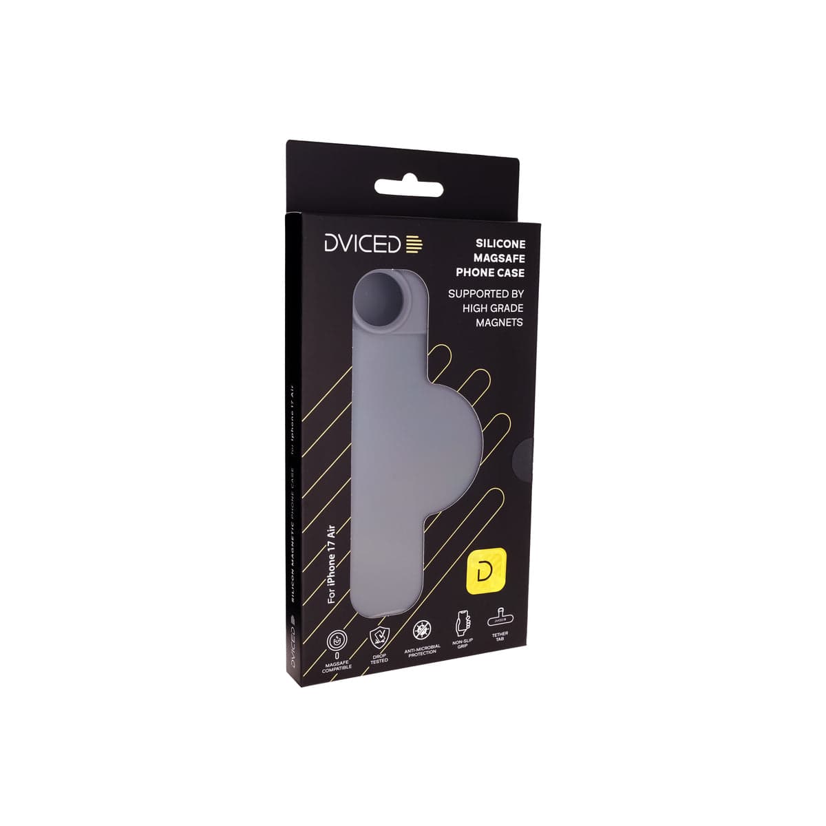 Kryt pro iPhone Air Dviced Silicone MagSafe Case – šedý - náhled 5