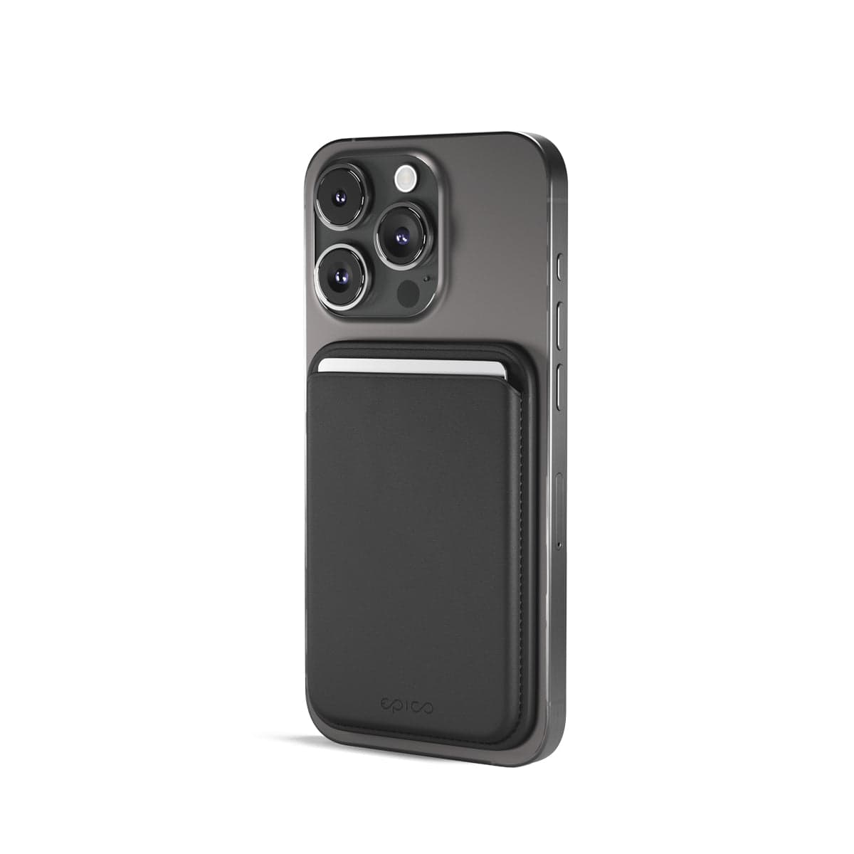 Magnetická peněženka Epico Mag+ Wallet - černá - náhled 1