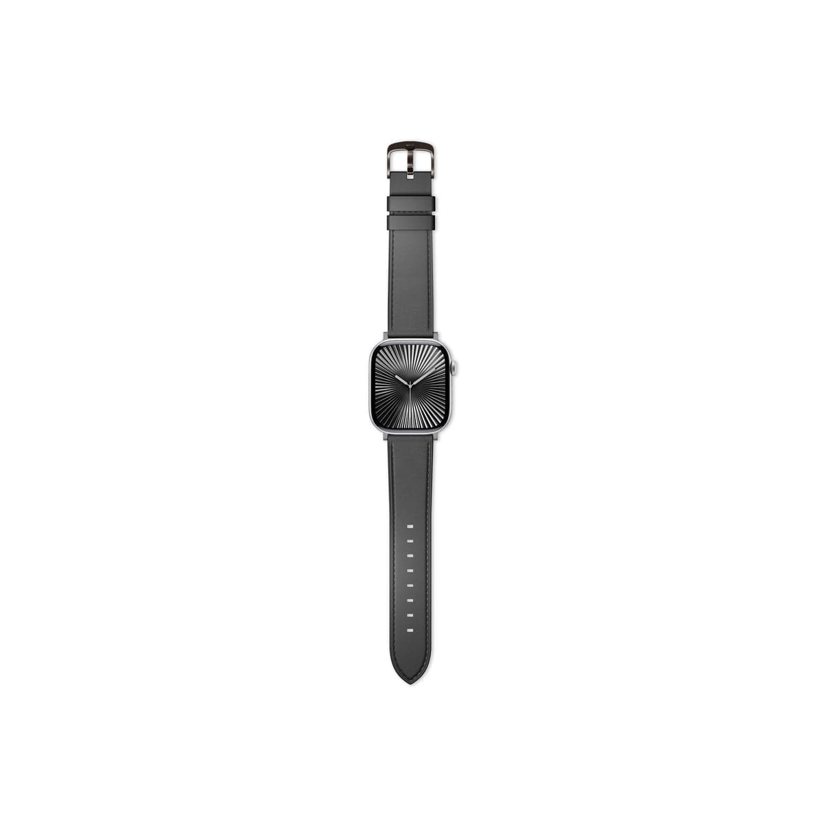 Kožený řemínek pro Apple Watch 42/44/45/49 mm Epico Watch Strap Leather - černý - náhled 4