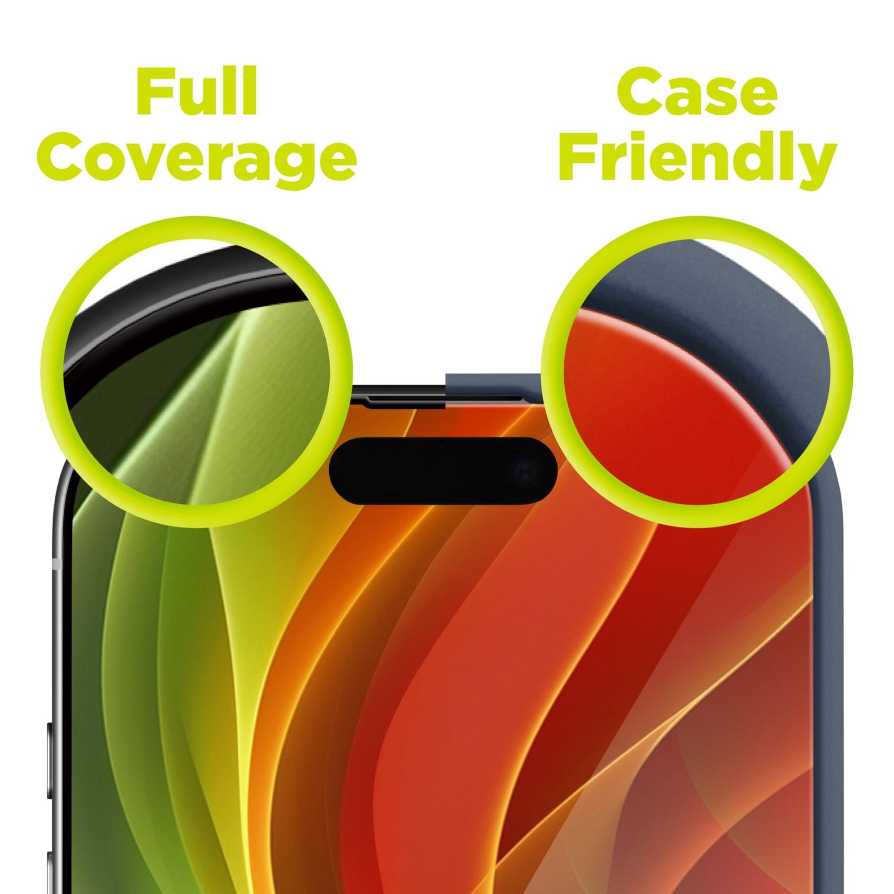 Ochranné sklo pro iPhone 16 Pro Mobile Origin Screen Guard Full Coverage - náhled 4