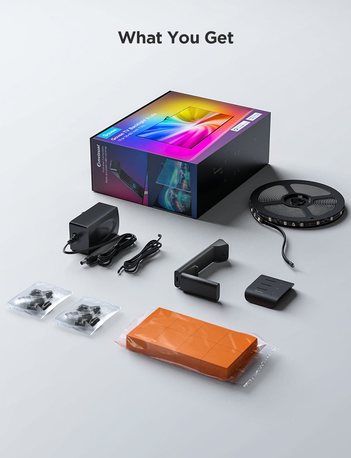 Ambientní osvětlení pro domácí kino Govee TV Backlight 3 Lite - náhled 2