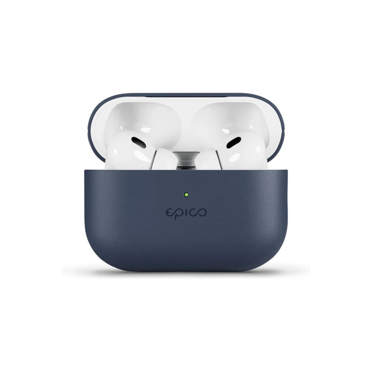 Kožené pouzdro pro AirPods Pro 2 Epico Leather Case - modré - náhled 2