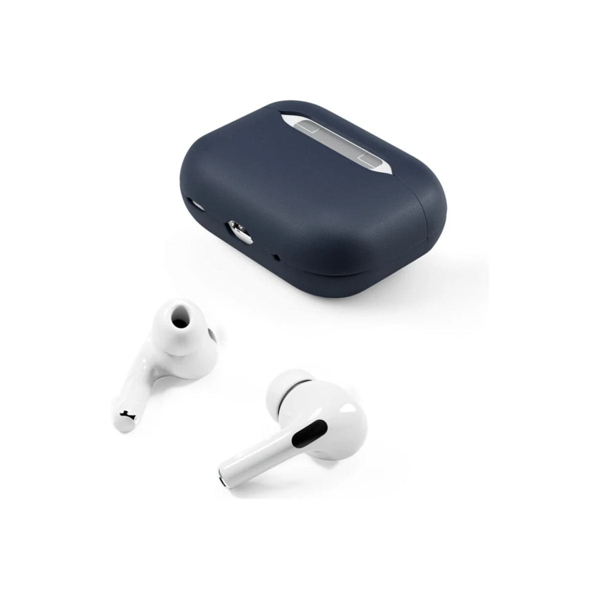 Kožené pouzdro pro AirPods Pro 2 Epico Leather Case - modré - náhled 3