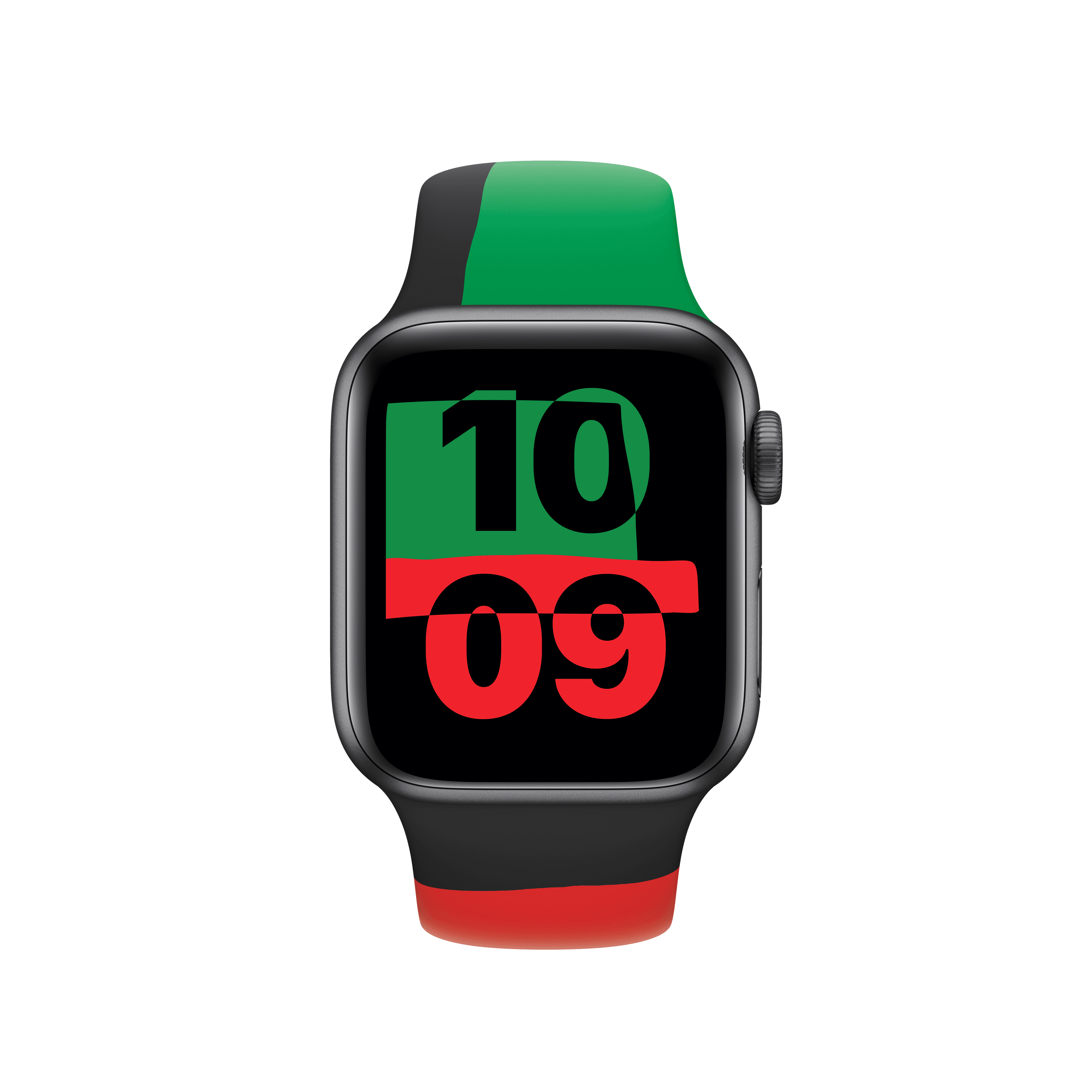 Apple Watch 38/40/41 mm sportovní řemínek Black Unity – S/M - náhled 3