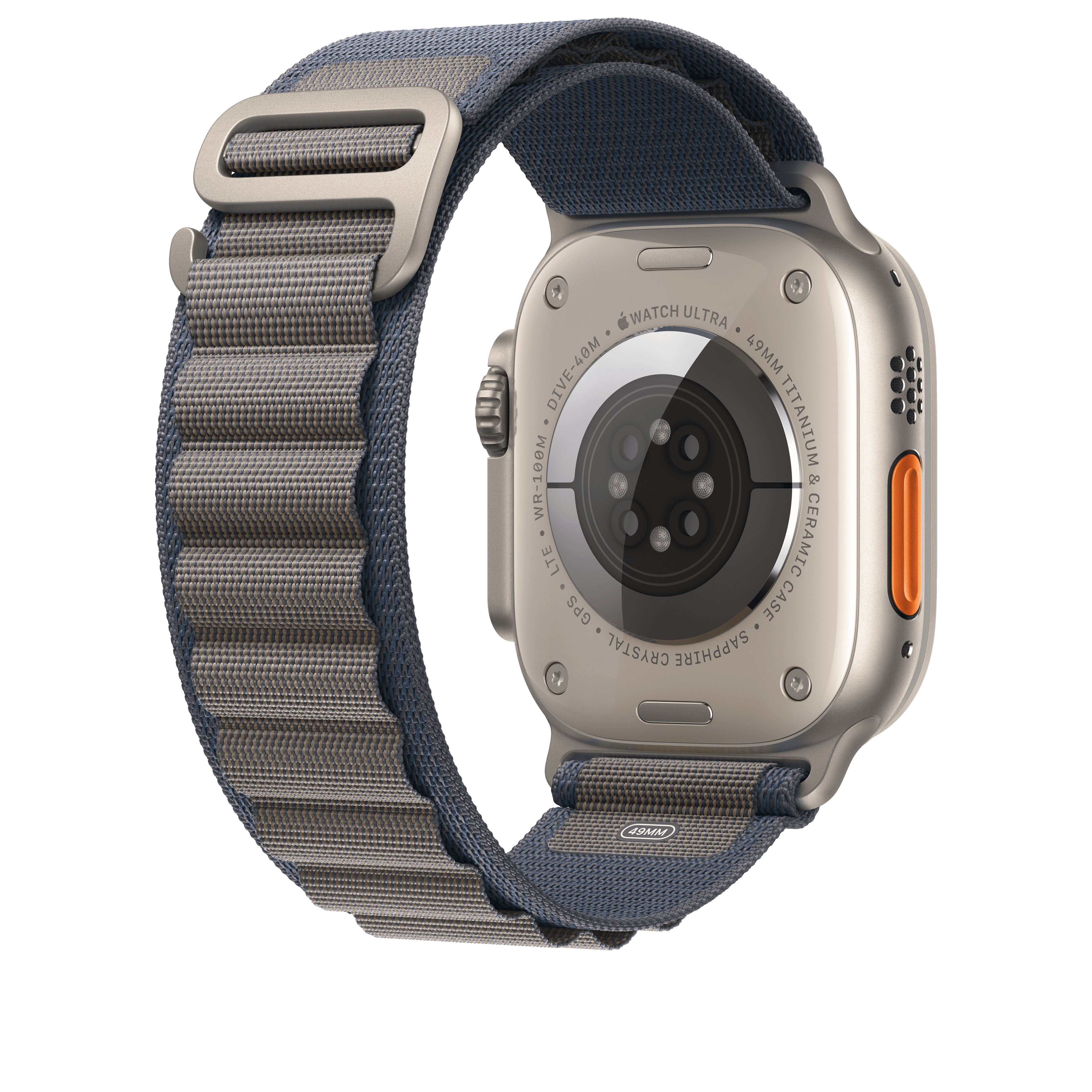 Apple Watch 44/45/49 mm modrý Alpský tah – malý - náhled 4