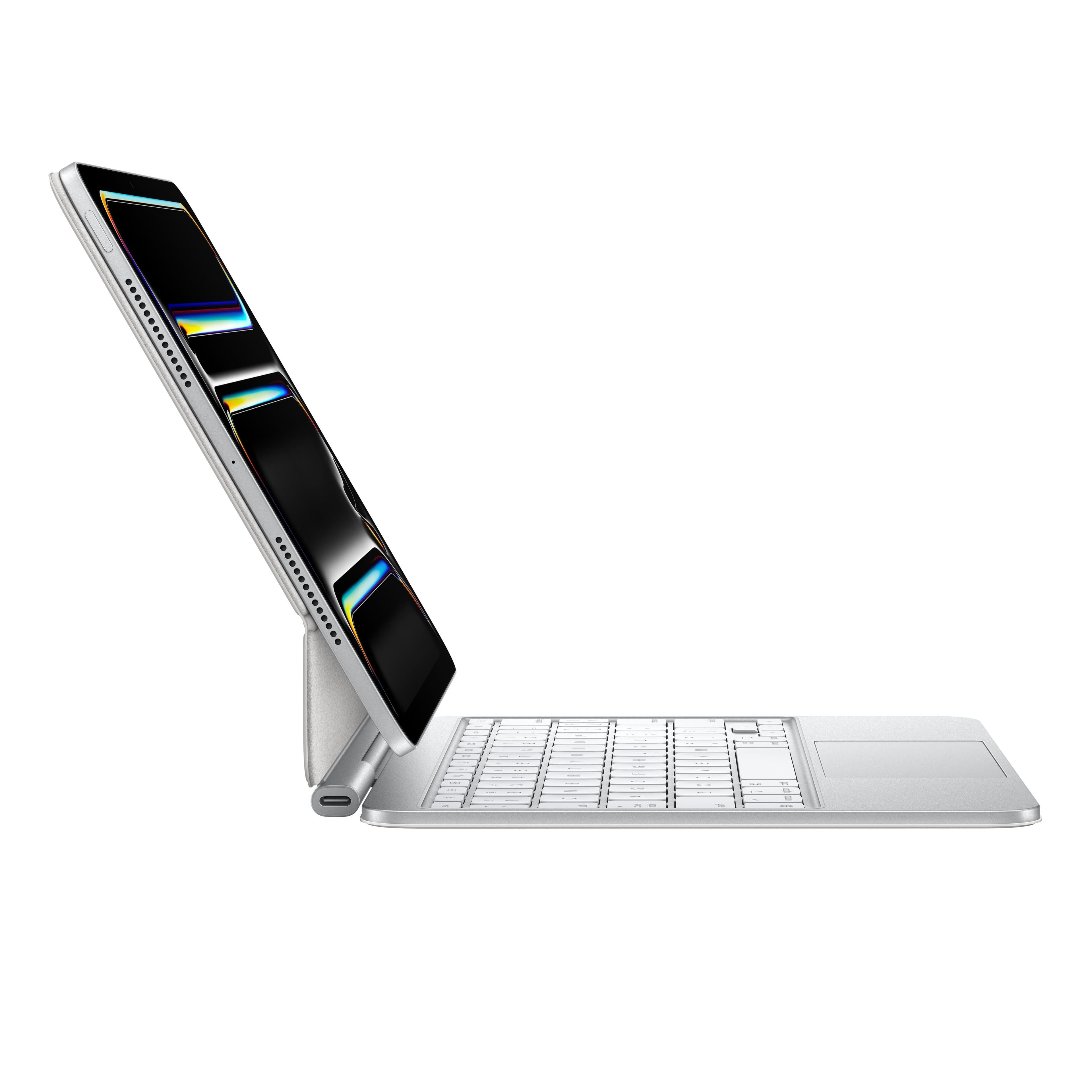 Apple Magic Keyboard k 11palcovému iPadu Pro (M4) – anglický (mezinárodní) – bílý - náhled 2