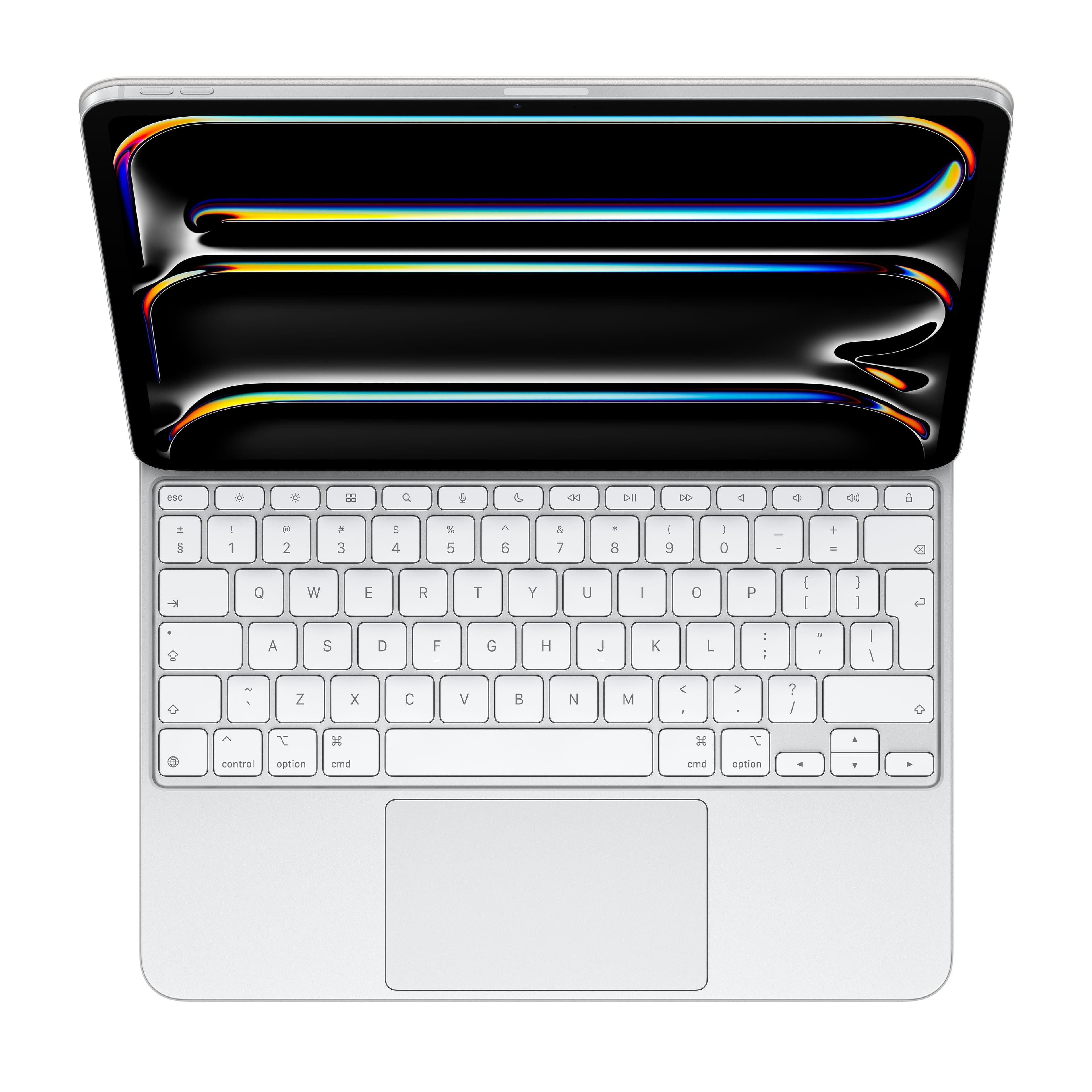 Apple Magic Keyboard k 13palcovému iPadu Pro (M4) – anglický (mezinárodní) – bílý - náhled 4