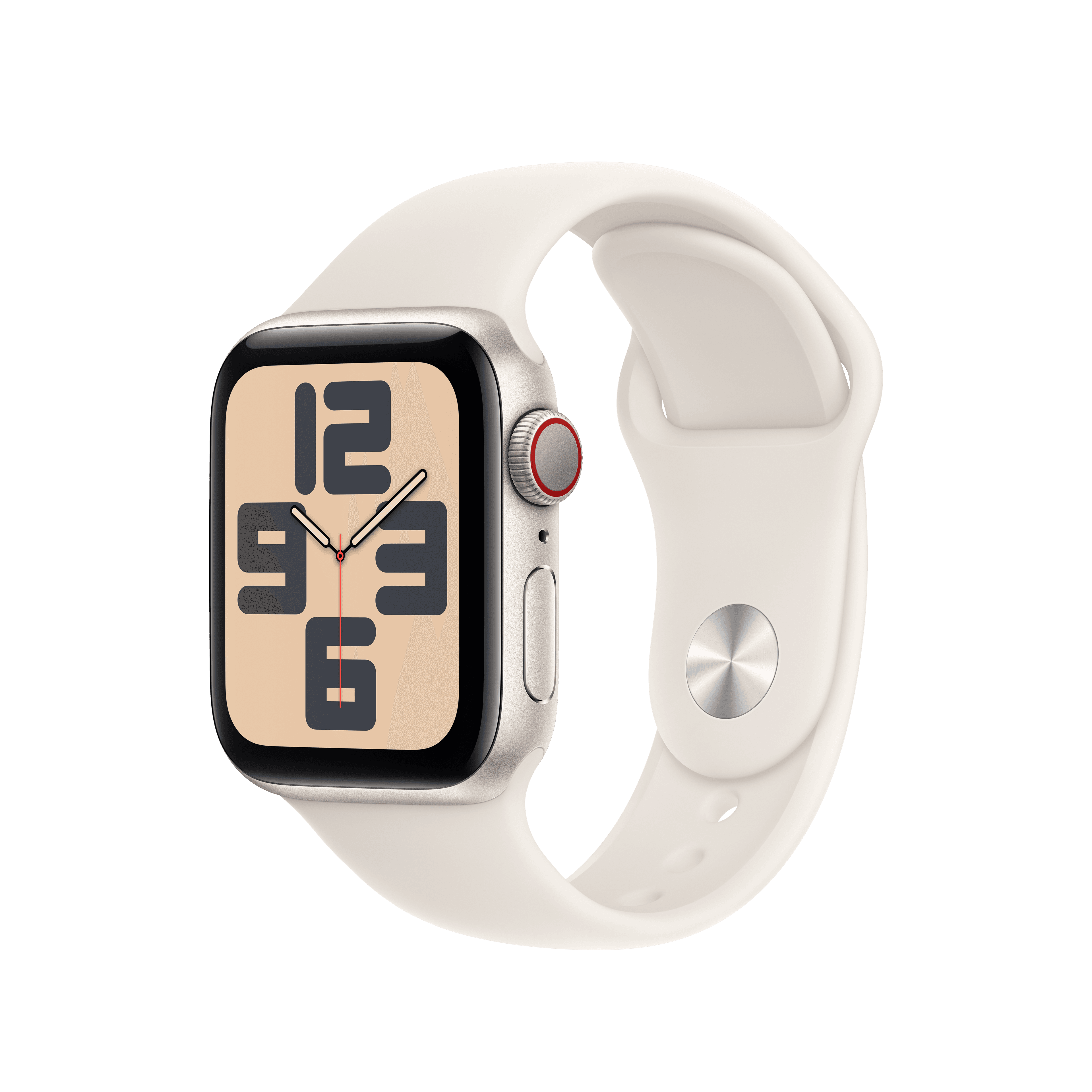 Apple Watch 38/40/41mm hvězdně bílý sportovní řemínek – S/M - náhled 2