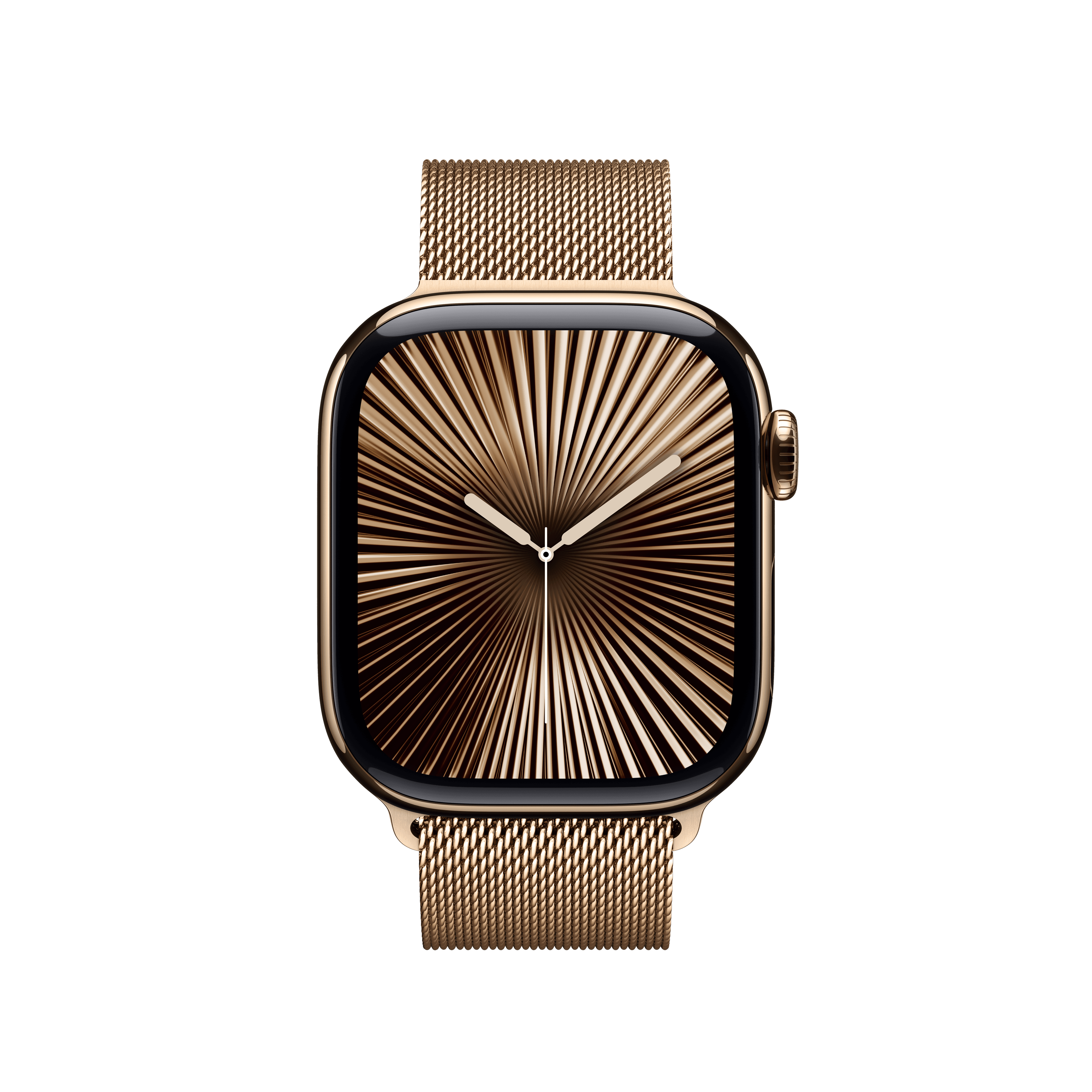 Apple Watch 38/40/41/42mm zlatý milánský tah – M/L - náhled 3