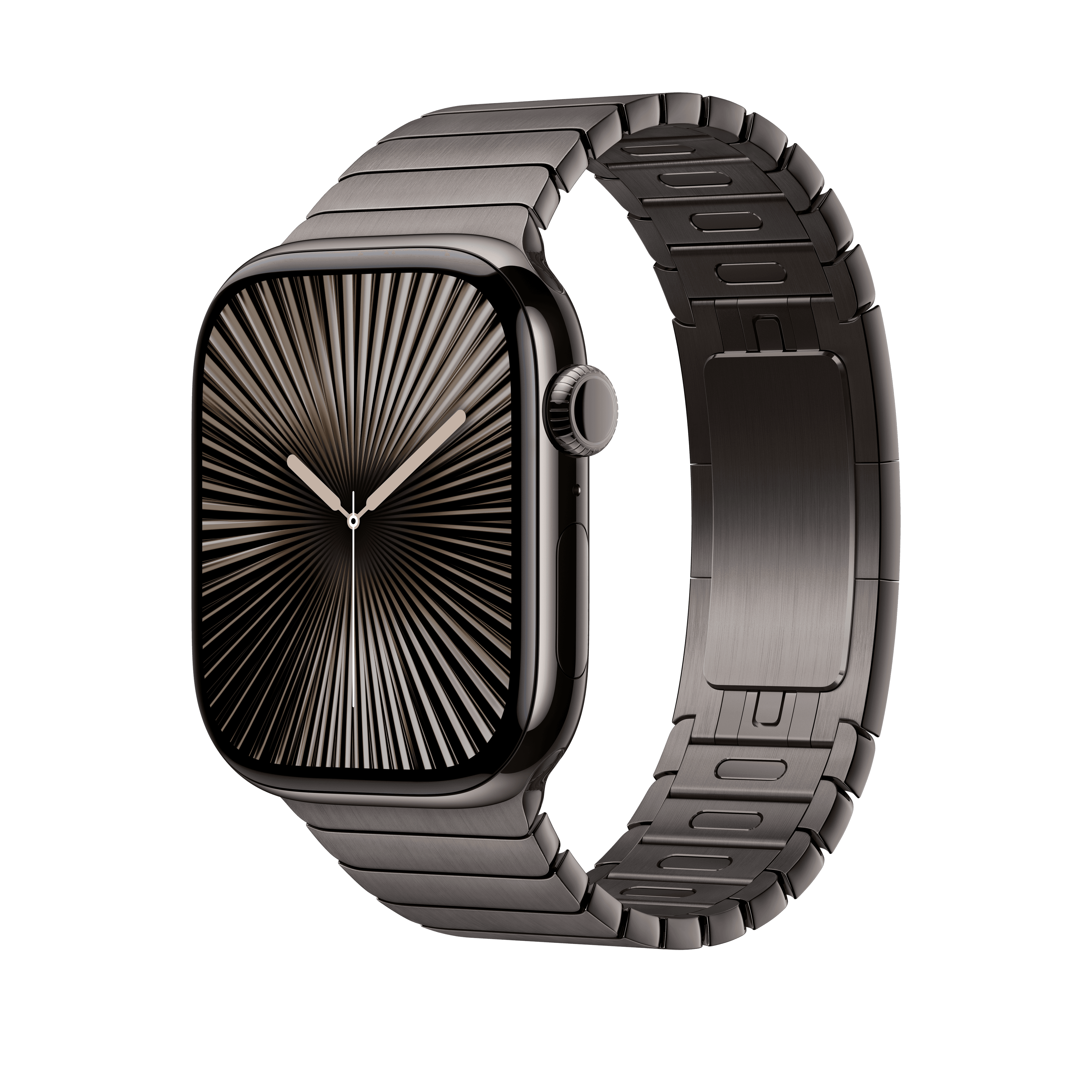 Apple Watch 44/45/46/49mm břidlicově šedý článkový tah - náhled 2