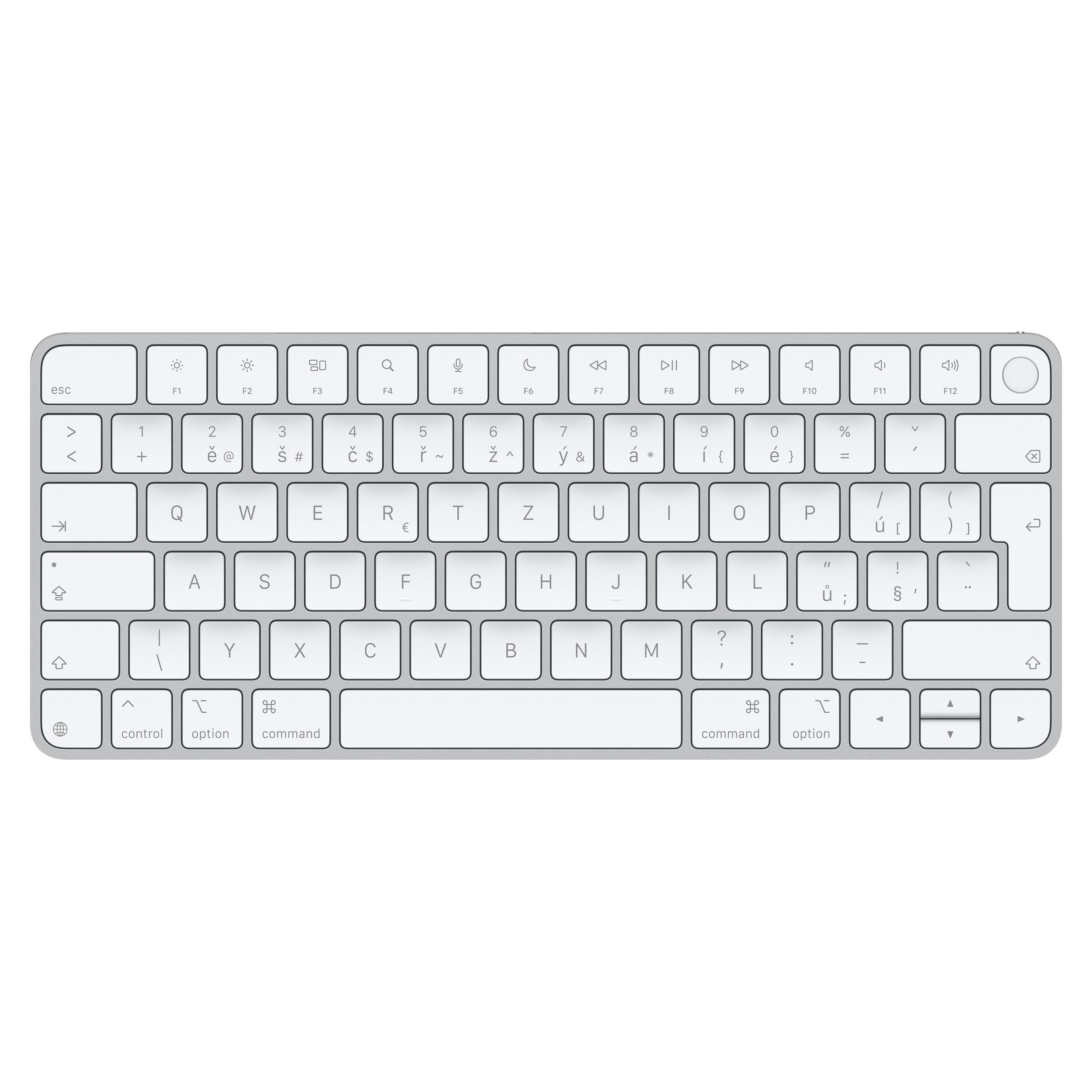Apple Magic Keyboard s Touch ID pro Macy s čipem Apple – český