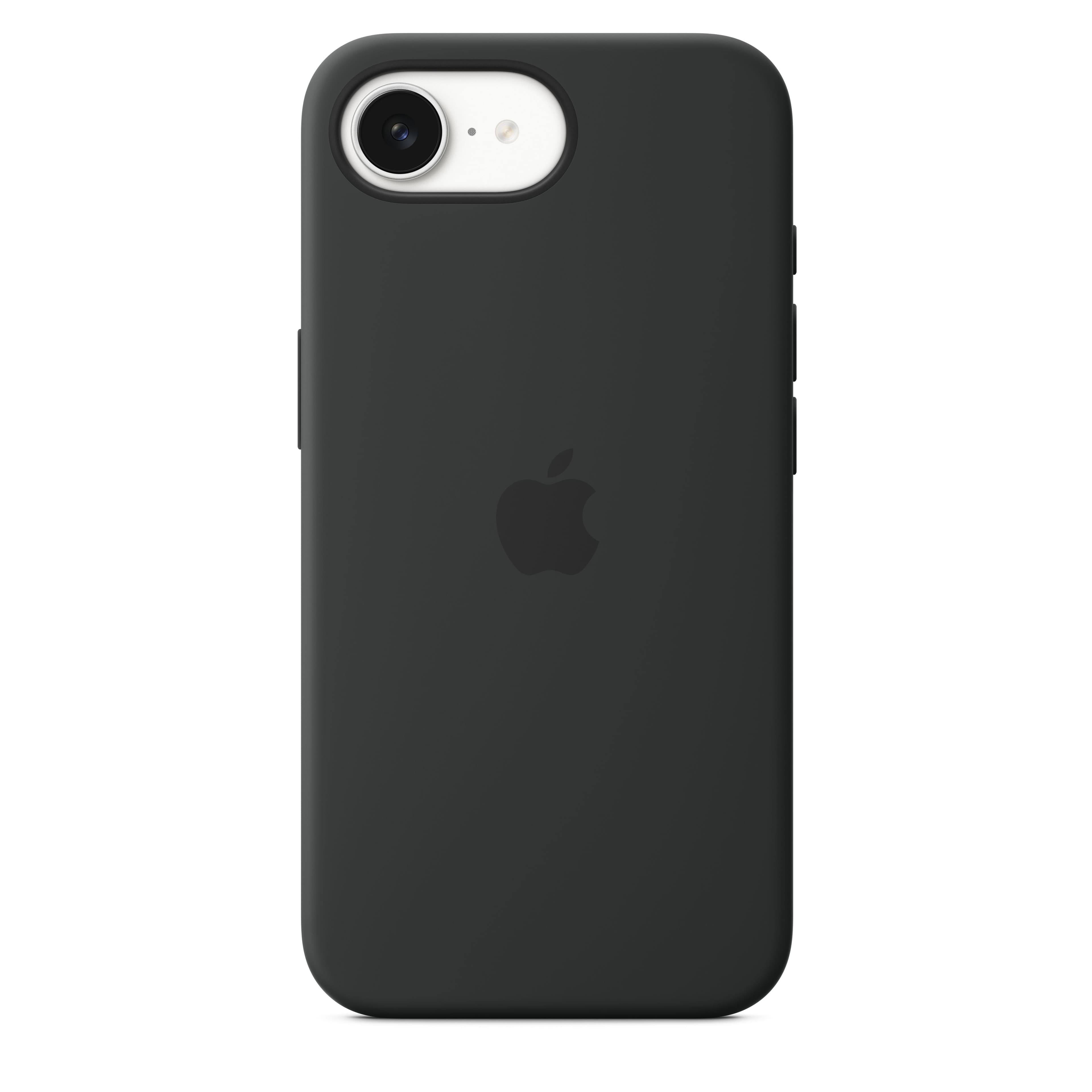 Apple silikonový kryt na iPhone 16e – černý