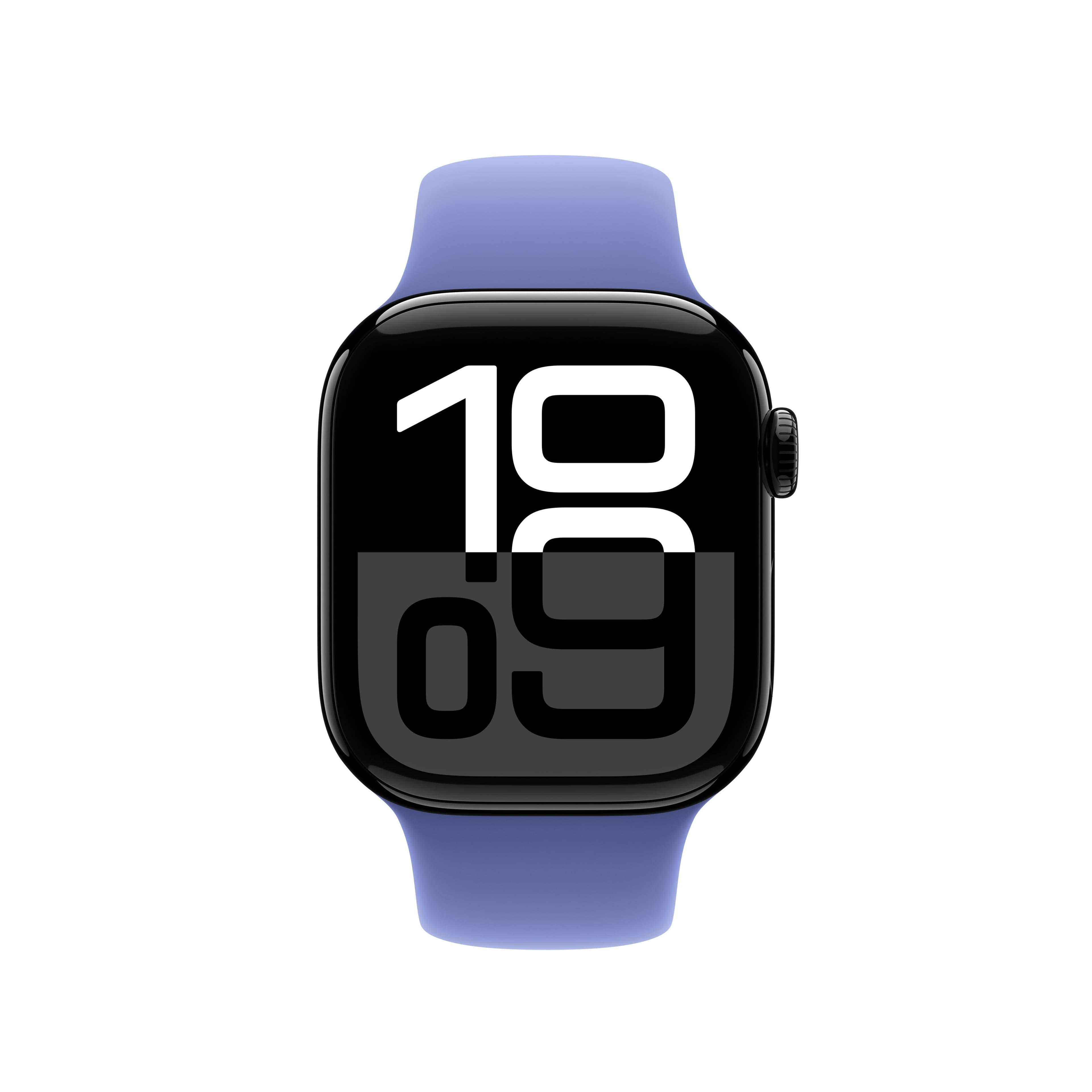 Apple 38/40/41/42 mm barvínkově fialový sportovní řemínek – M/L - náhled 3