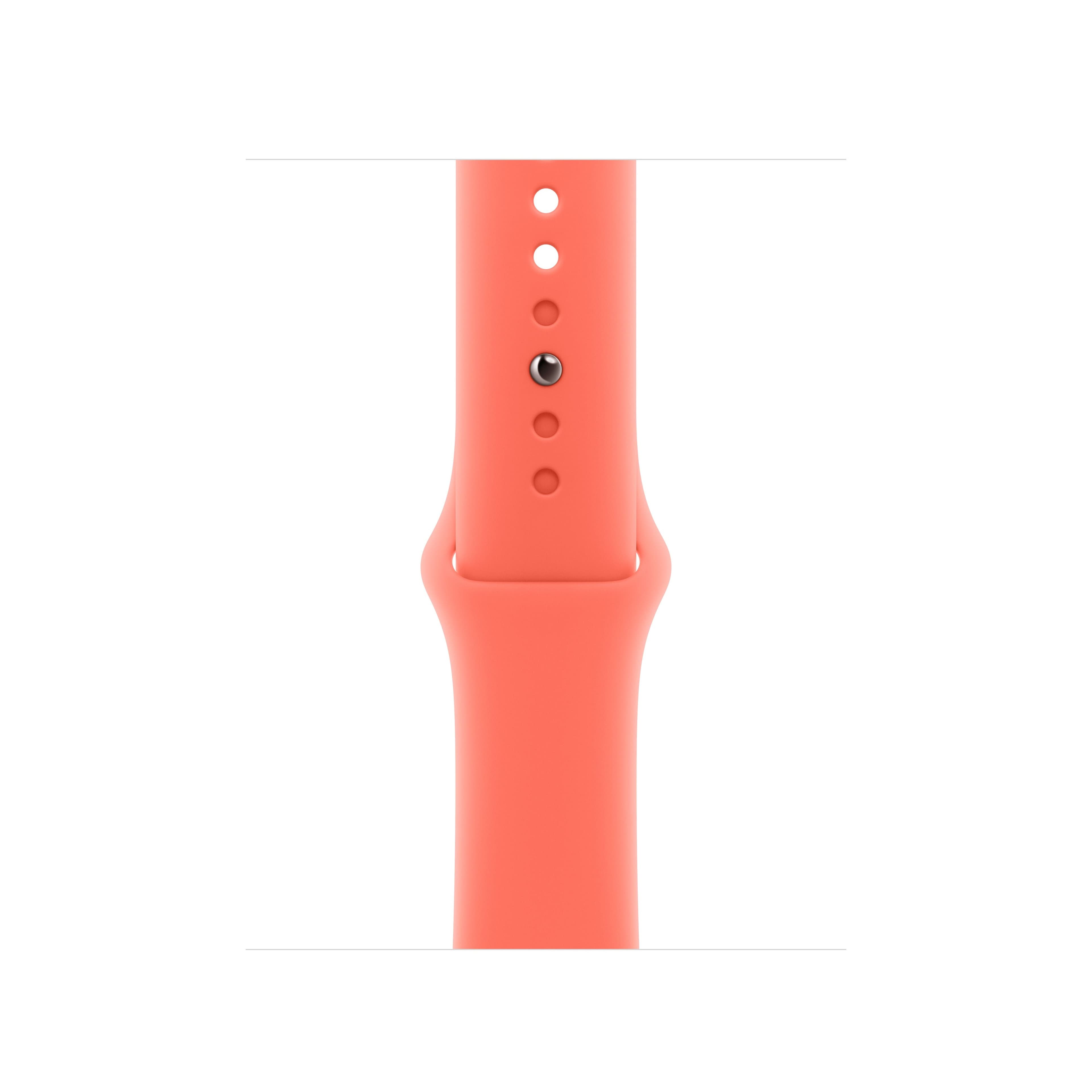 Apple 38/40/41/42 mm mandarinkový sportovní řemínek – M/L - náhled 1