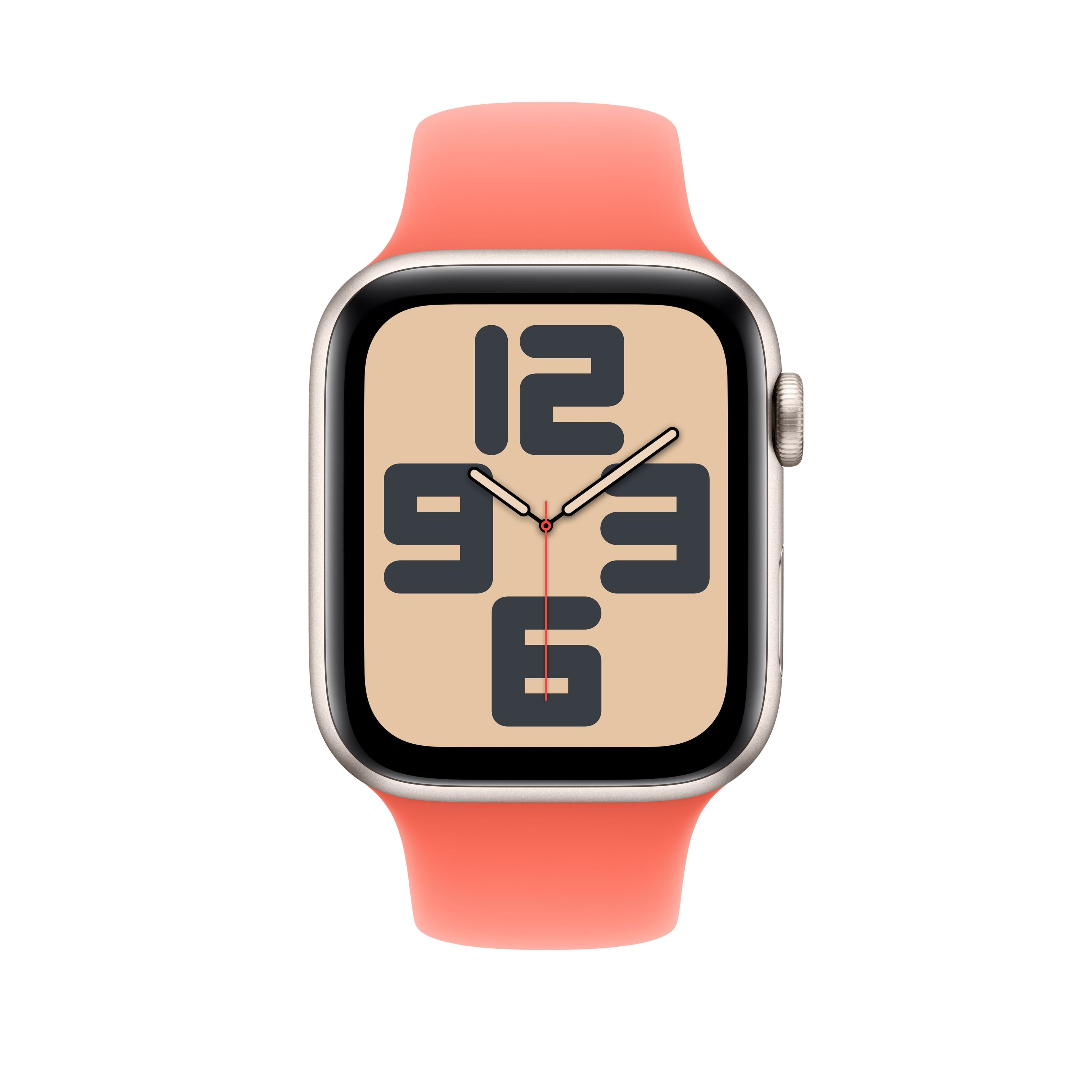 Apple 38/40/41 mm mandarinkový sportovní řemínek – M/L - náhled 3