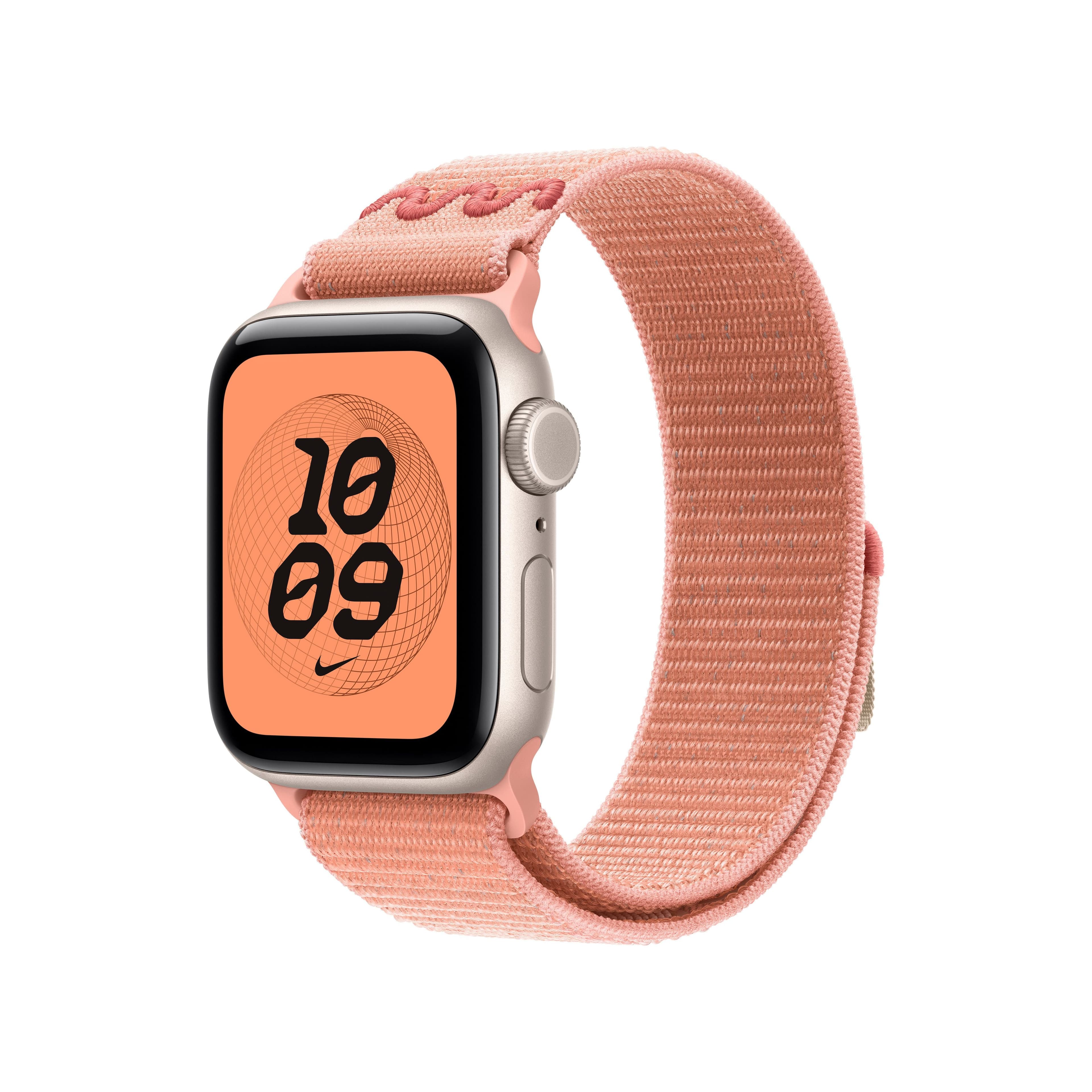 Řemínek pro Apple Watch 38/40/41 mm Apple Alpenglow Pink provlékací sportovní Nike - náhled 2
