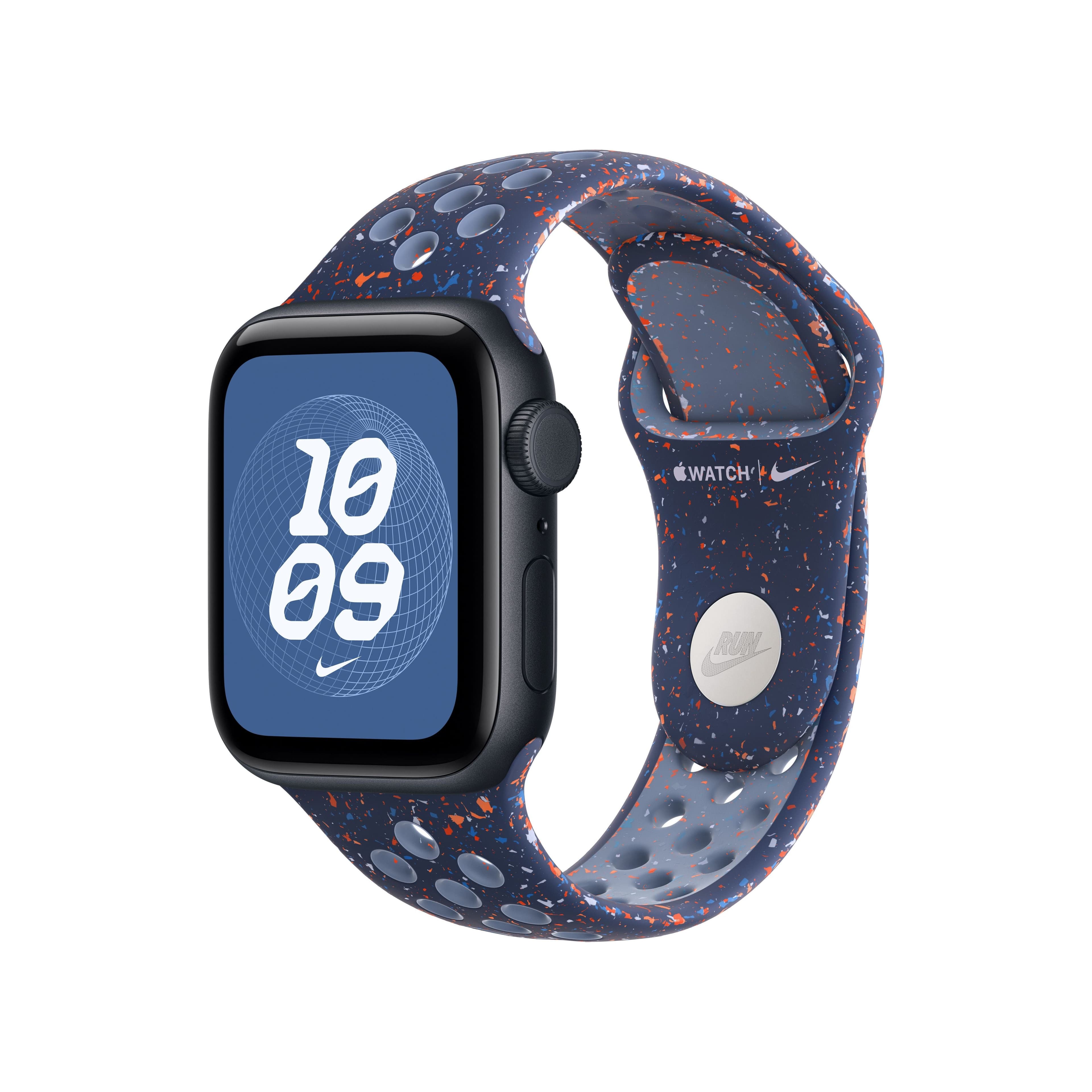 Řemínek pro Apple Watch 38/40/41 mm Apple Blue Ribbon sportovní Nike – M/L - náhled 2