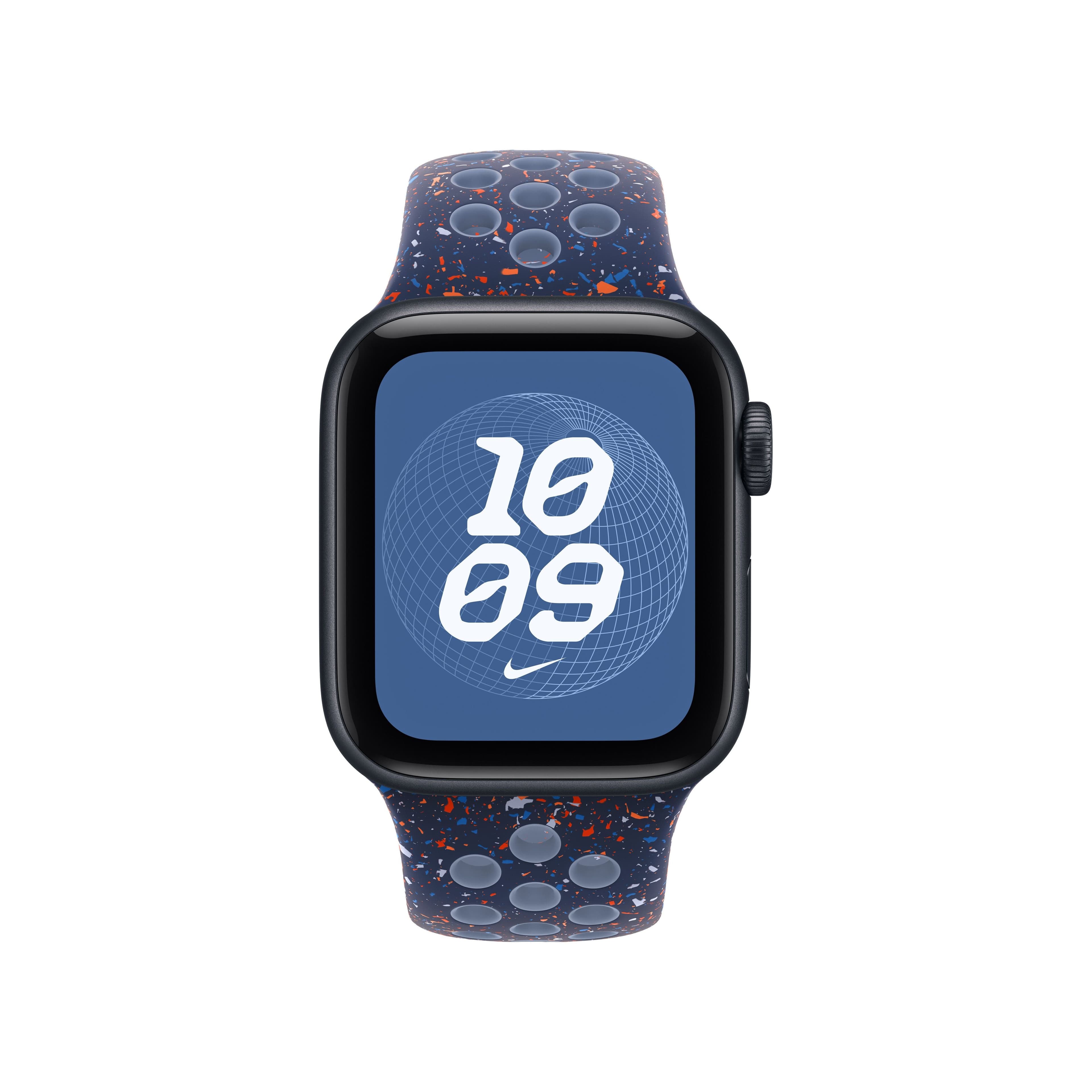 Řemínek pro Apple Watch 38/40/41 mm Apple Blue Ribbon sportovní Nike – M/L - náhled 3