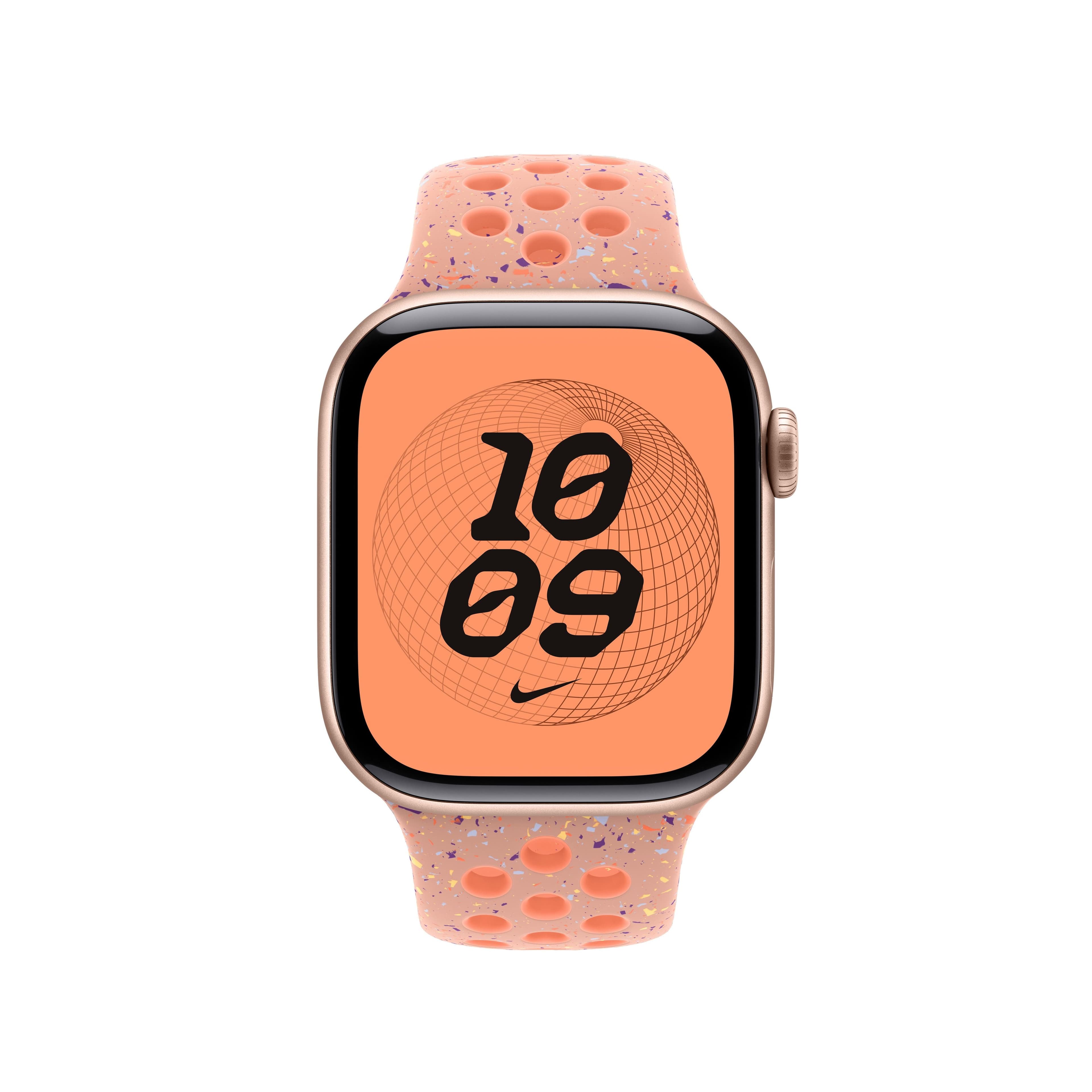 Řemínek pro Apple Watch 38/40/41/42 mm Apple Alpenglow Pink sportovní Nike - S/M - náhled 3