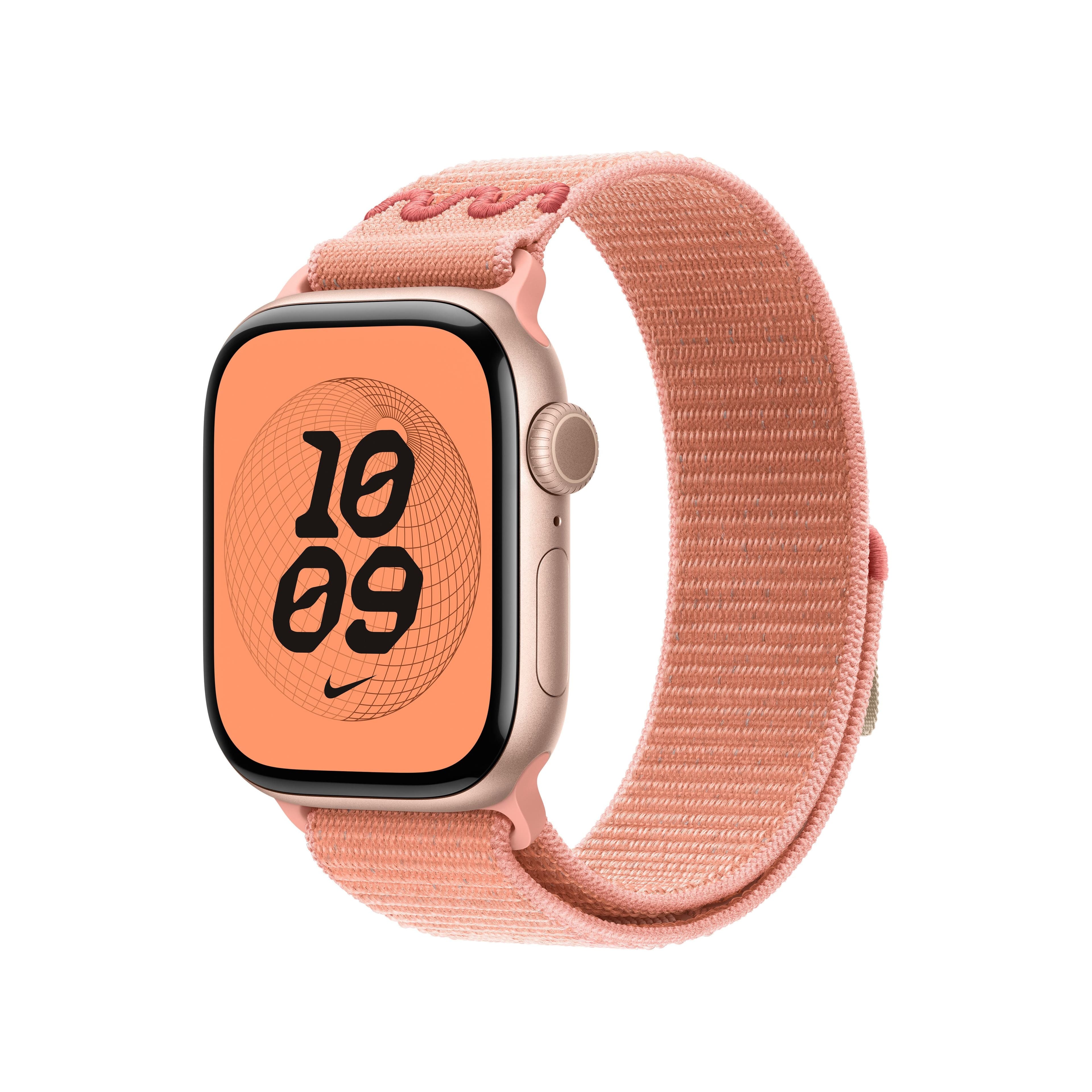 Řemínek pro Apple Watch 38/40/41/42 mm Apple Alpenglow Pink provlékací sportovní Nike - náhled 2