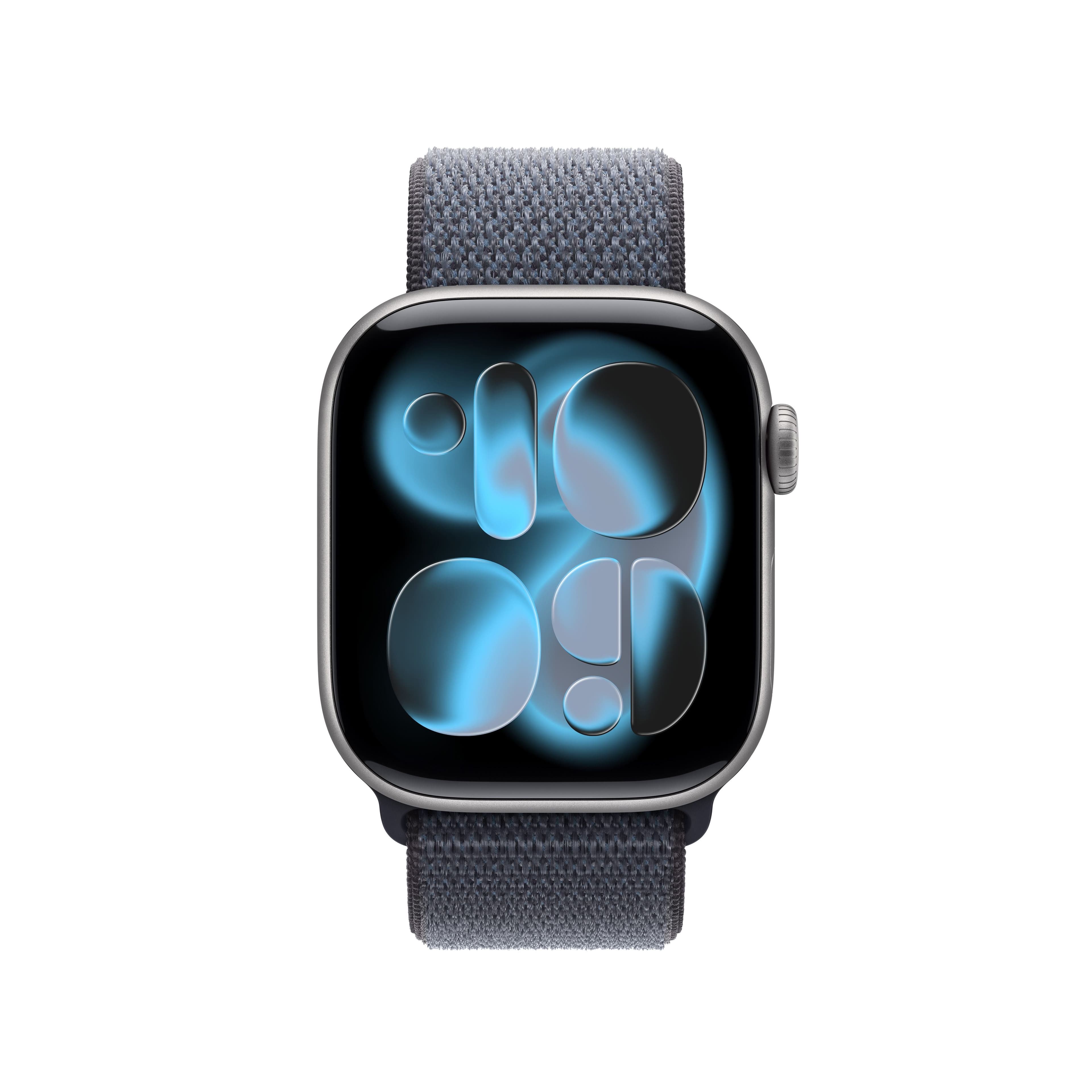 Řemínek pro Apple Watch 38/40/41/42 mm Apple ocelově modrý provlékací sportovní - náhled 3