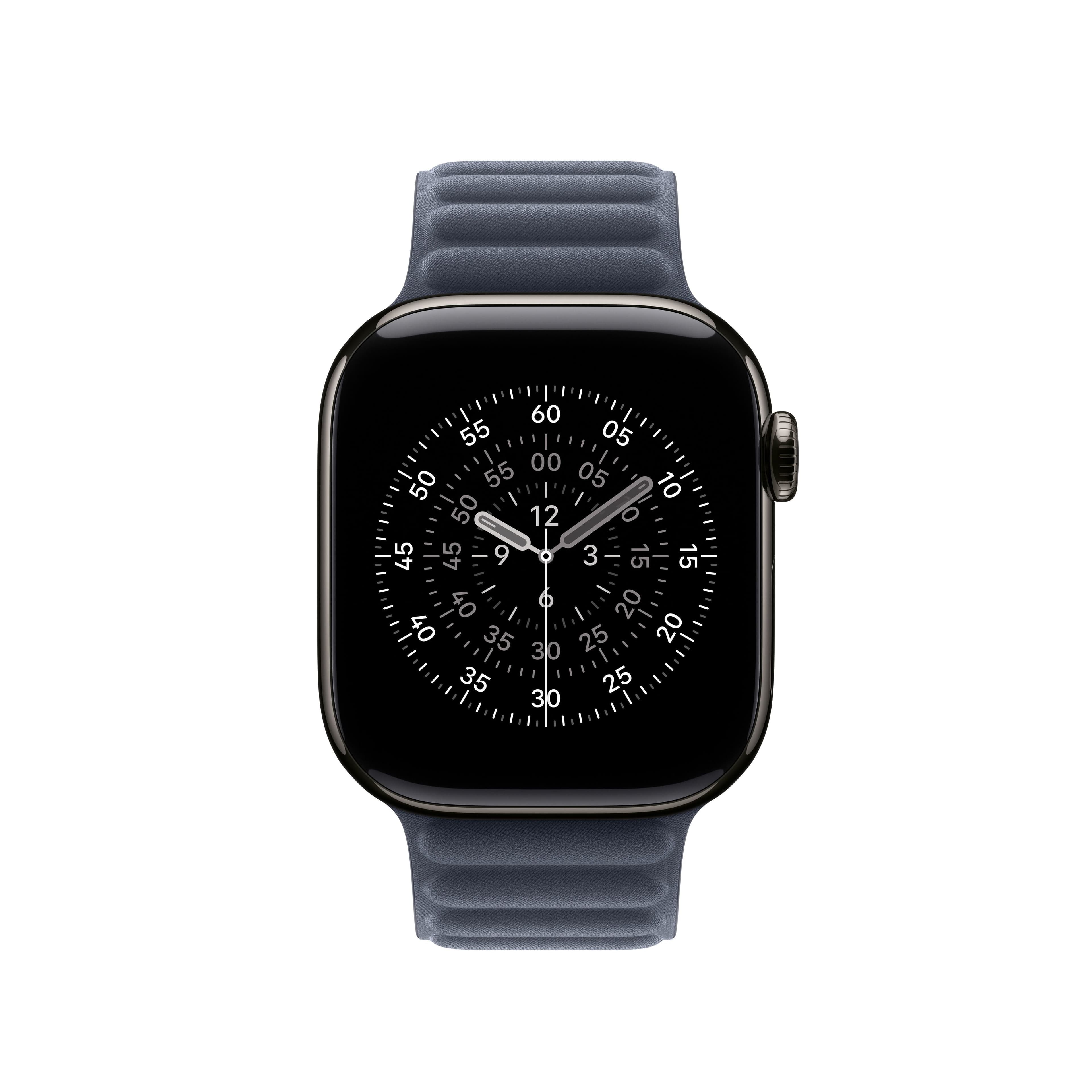 Řemínek pro Apple Watch 38/40/41/42 mm Apple námořnicky modrý magnetický tah - M/L - náhled 3