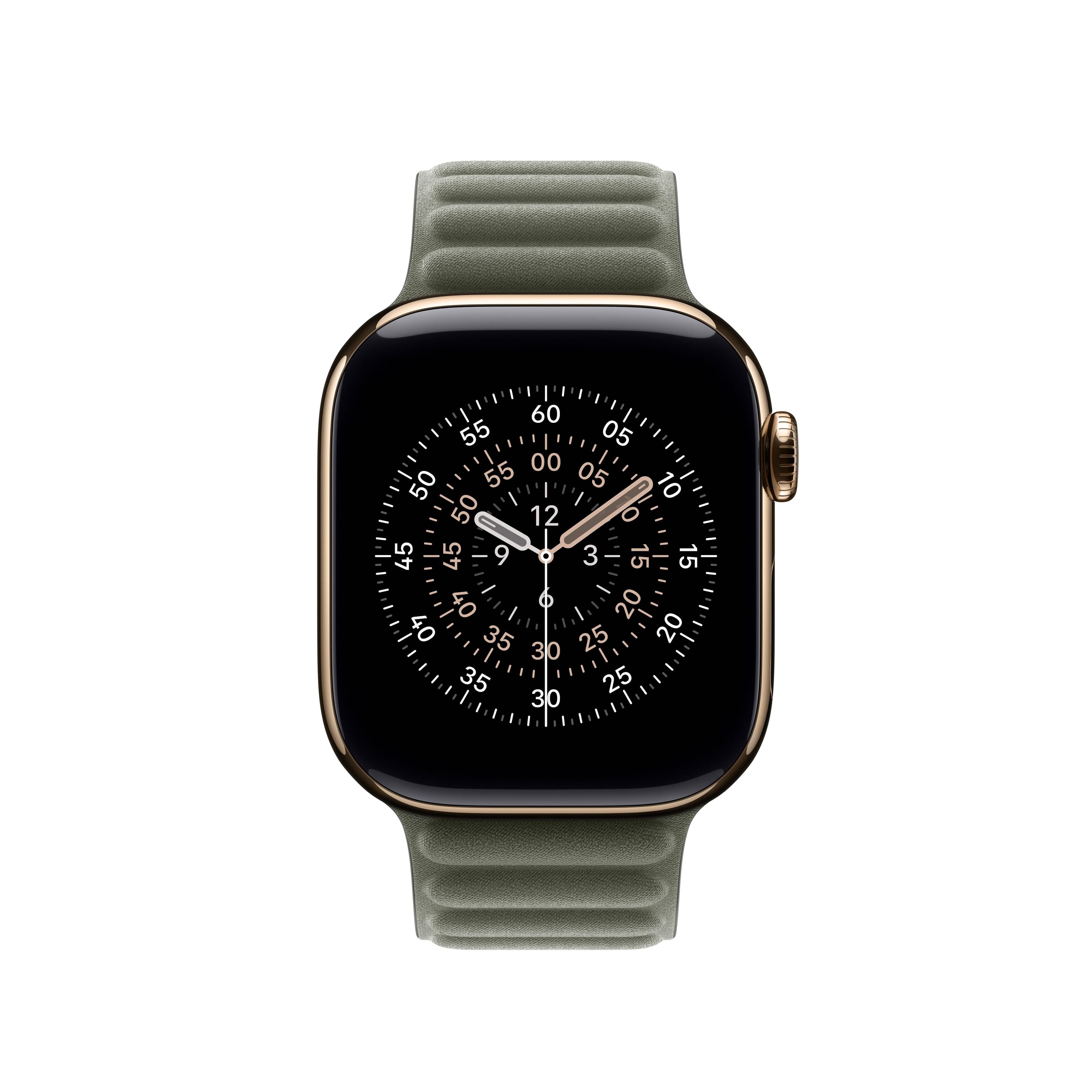 Řemínek pro Apple Watch 38/40/41/42 mm Apple šalvějově šedý magnetický tah - M/L - náhled 3