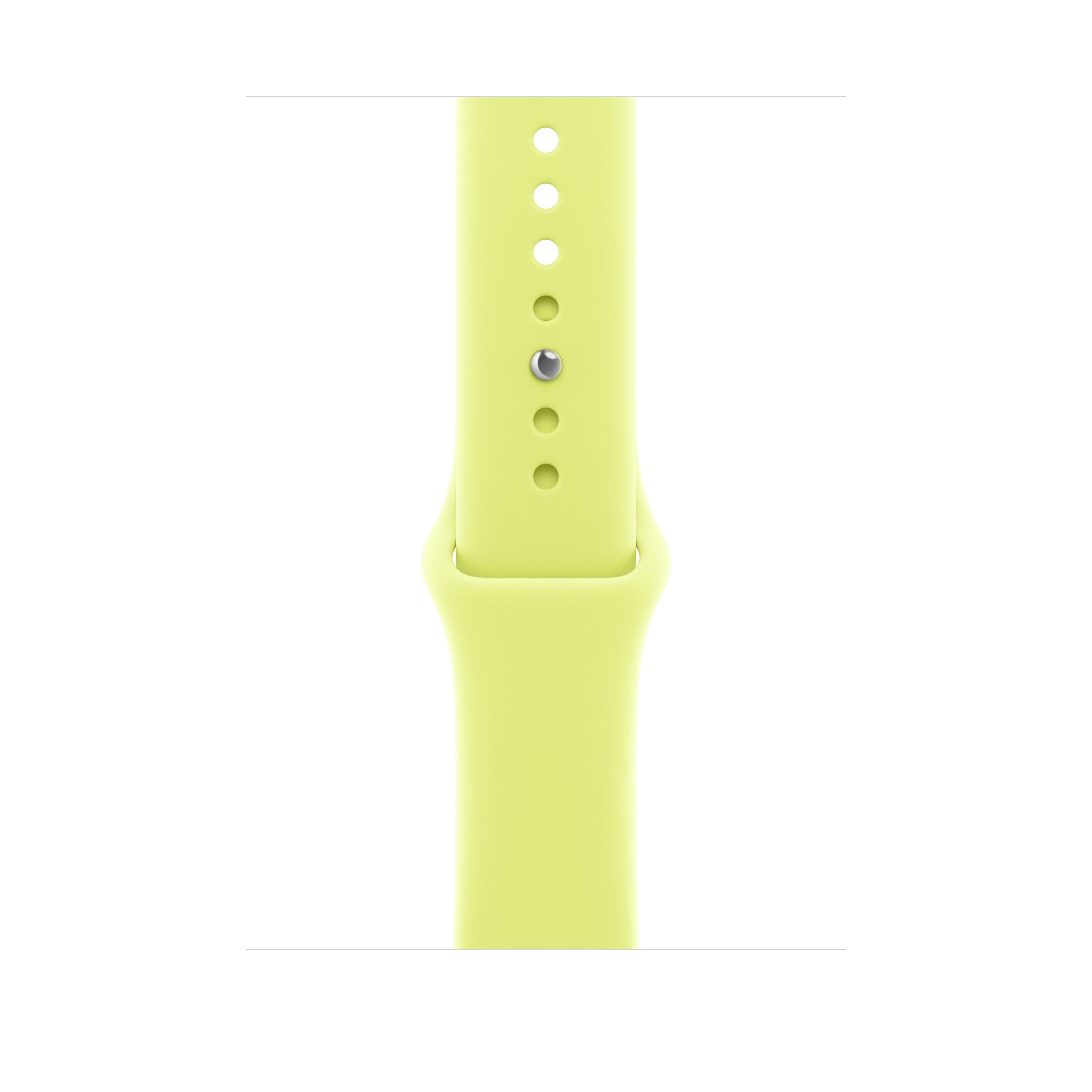 Řemínek pro Apple Watch 44/45/46/49 mm Apple neonově žlutý sportovní - M/L - náhled 1