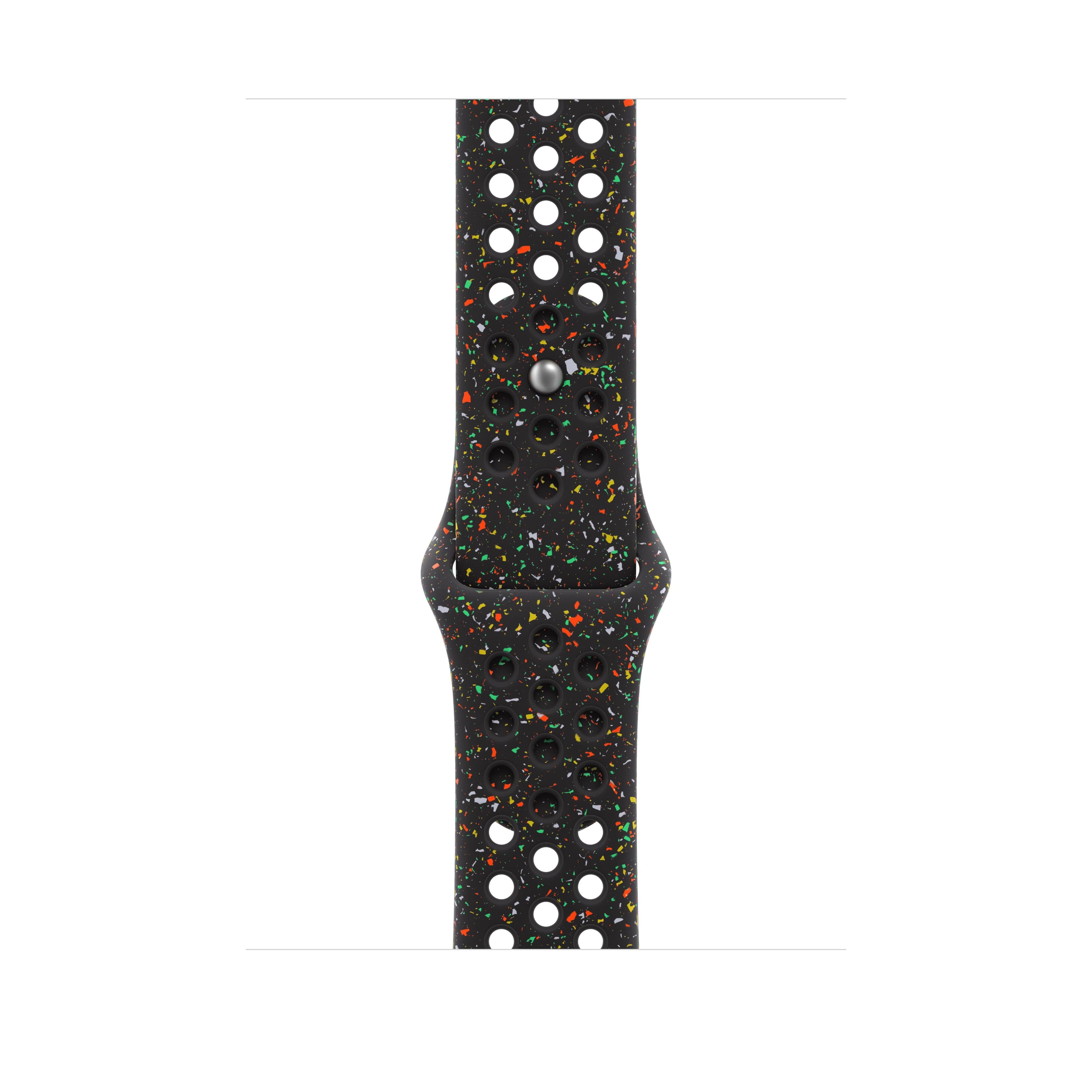 Řemínek pro Apple Watch 44/45/46/49 mm Apple Midnight Black sportovní Nike - M/L - náhled 1