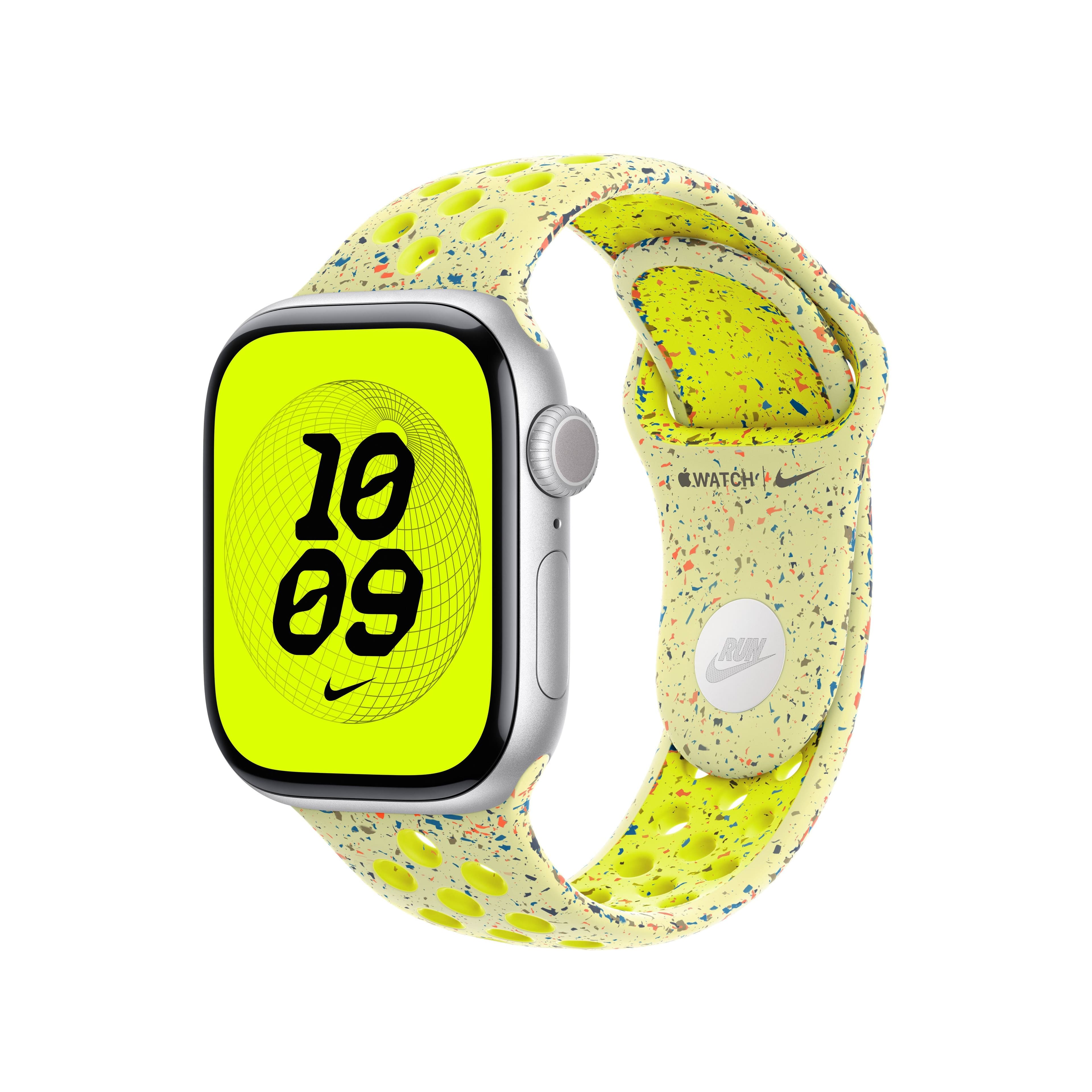 Řemínek pro Apple Watch 38/40/41/42 mm Apple Volt Splash sportovní Nike - M/L - náhled 2