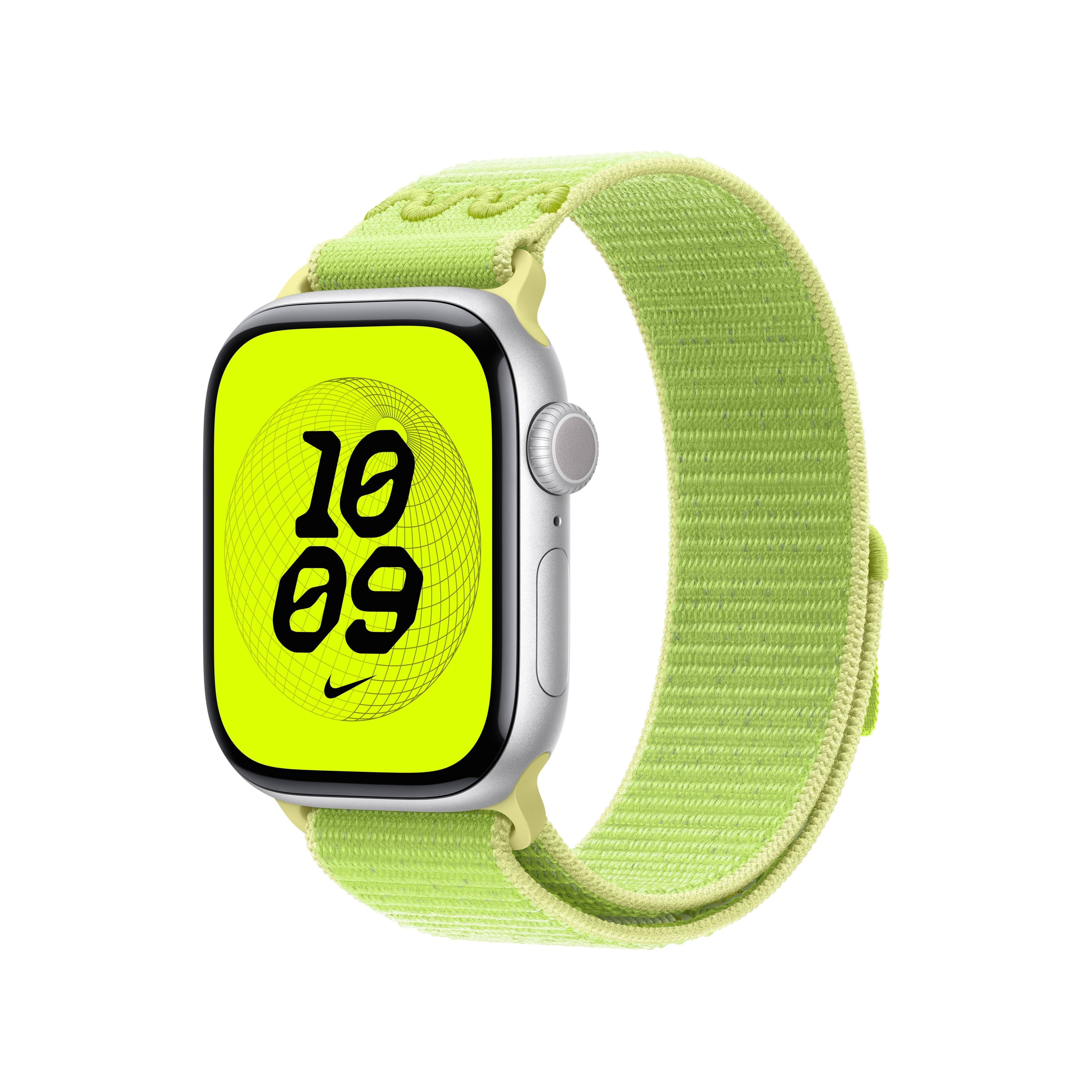 Řemínek pro Apple Watch 38/40/41/42 mm Apple Volt Splash provlékací sportovní Nike - náhled 2