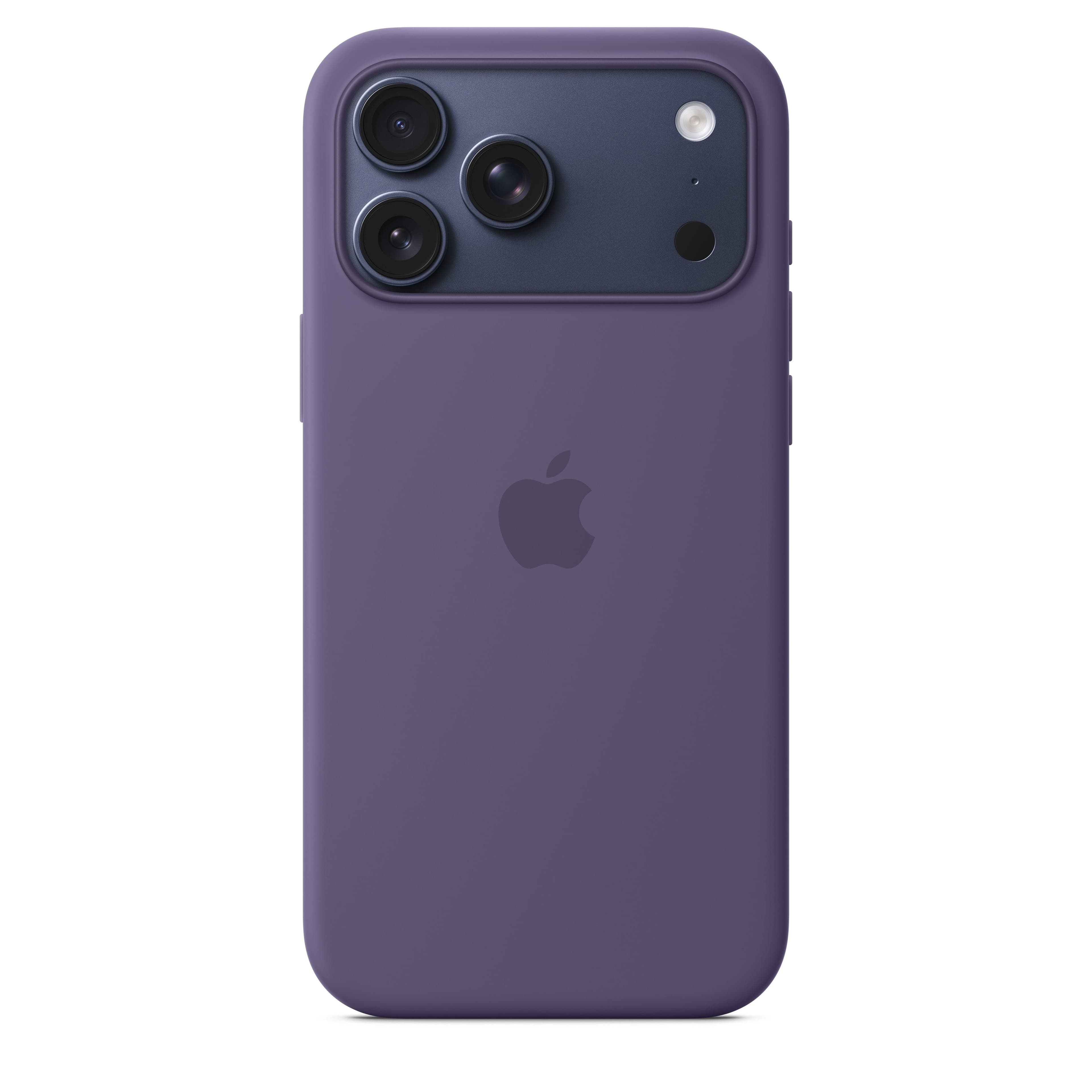 Silikonový kryt na iPhone 17 Pro Max Apple s MagSafe - mlžně fialový - náhled 3