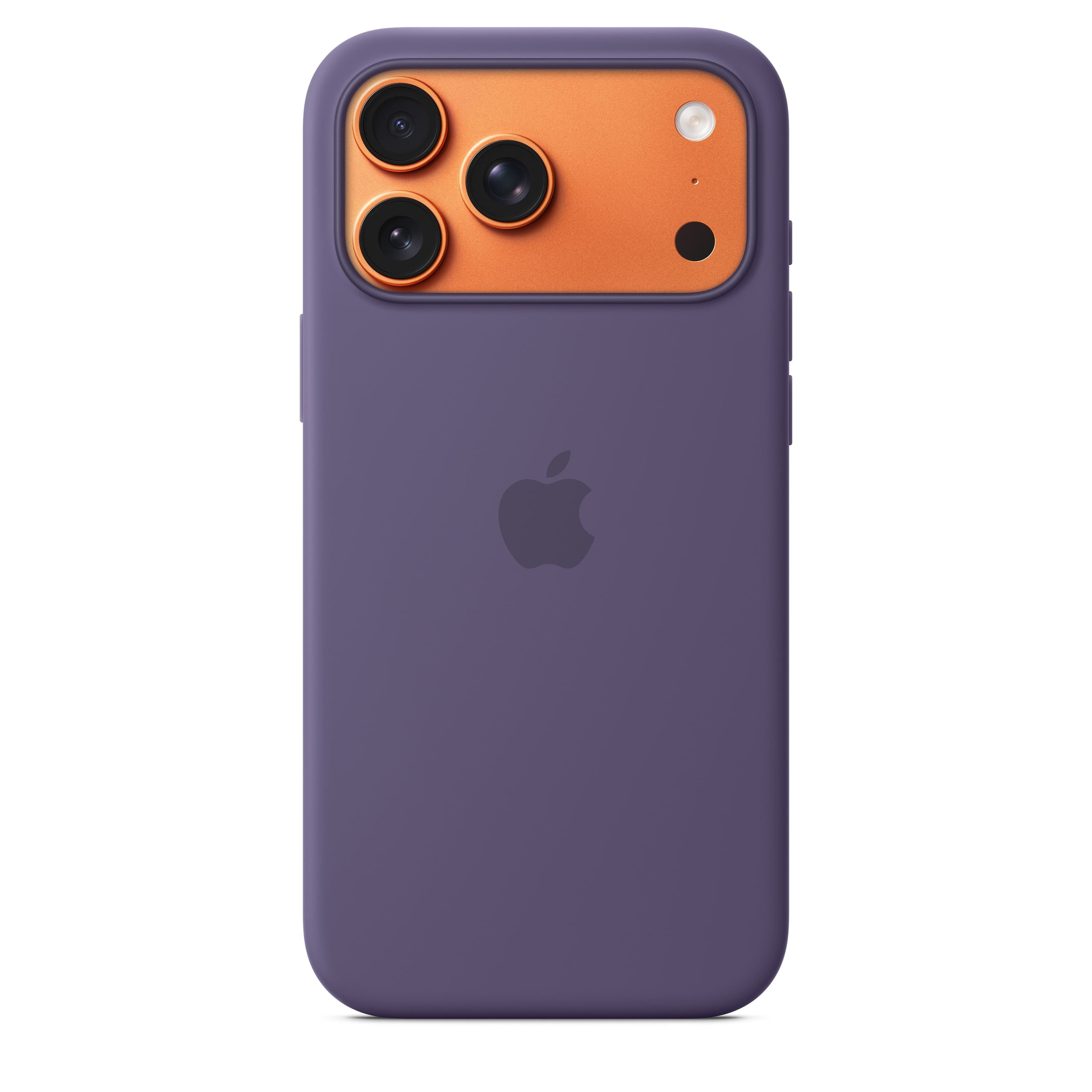 Silikonový kryt na iPhone 17 Pro Max Apple s MagSafe - mlžně fialový