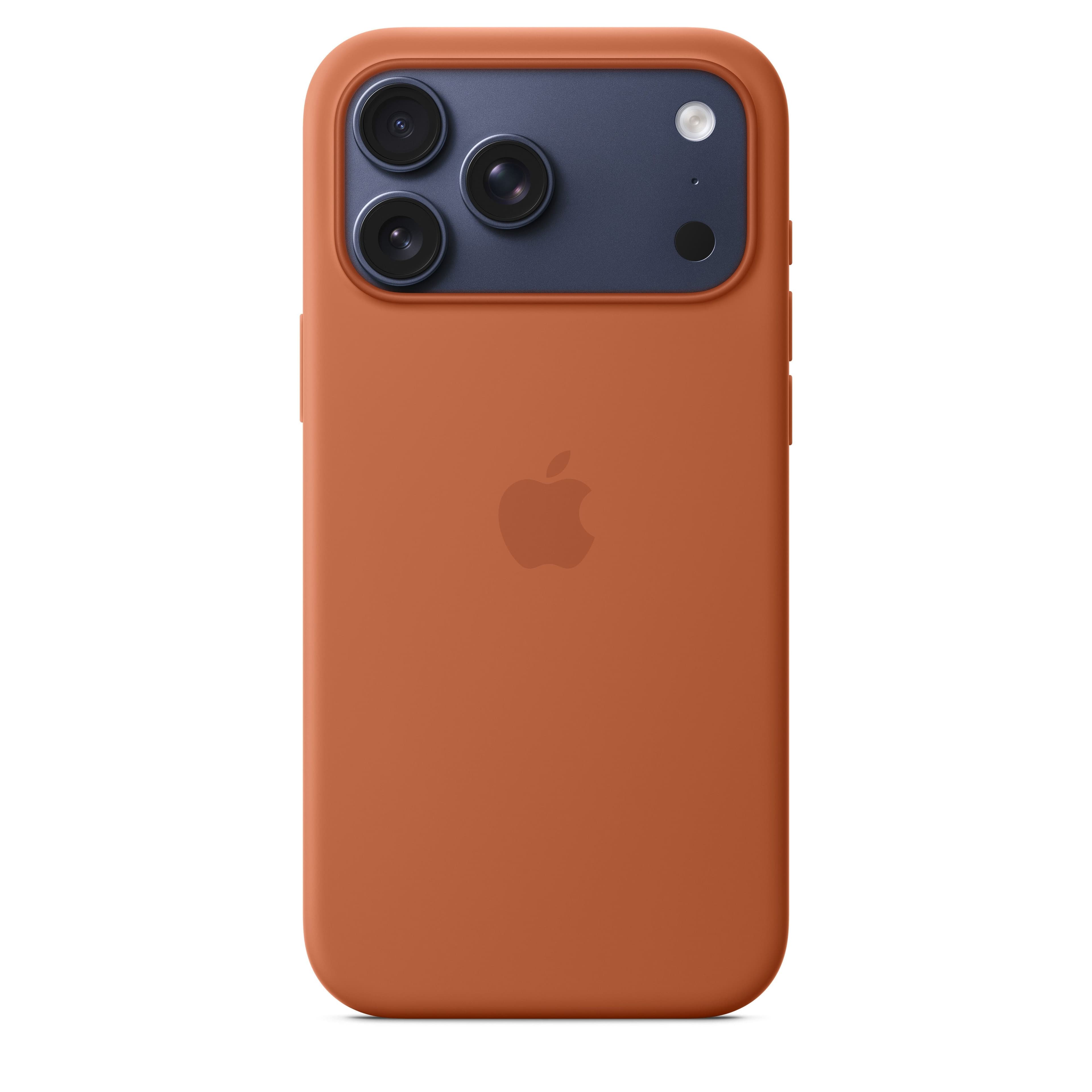 Silikonový kryt na iPhone 17 Pro Max Apple s MagSafe - terakotový - náhled 3