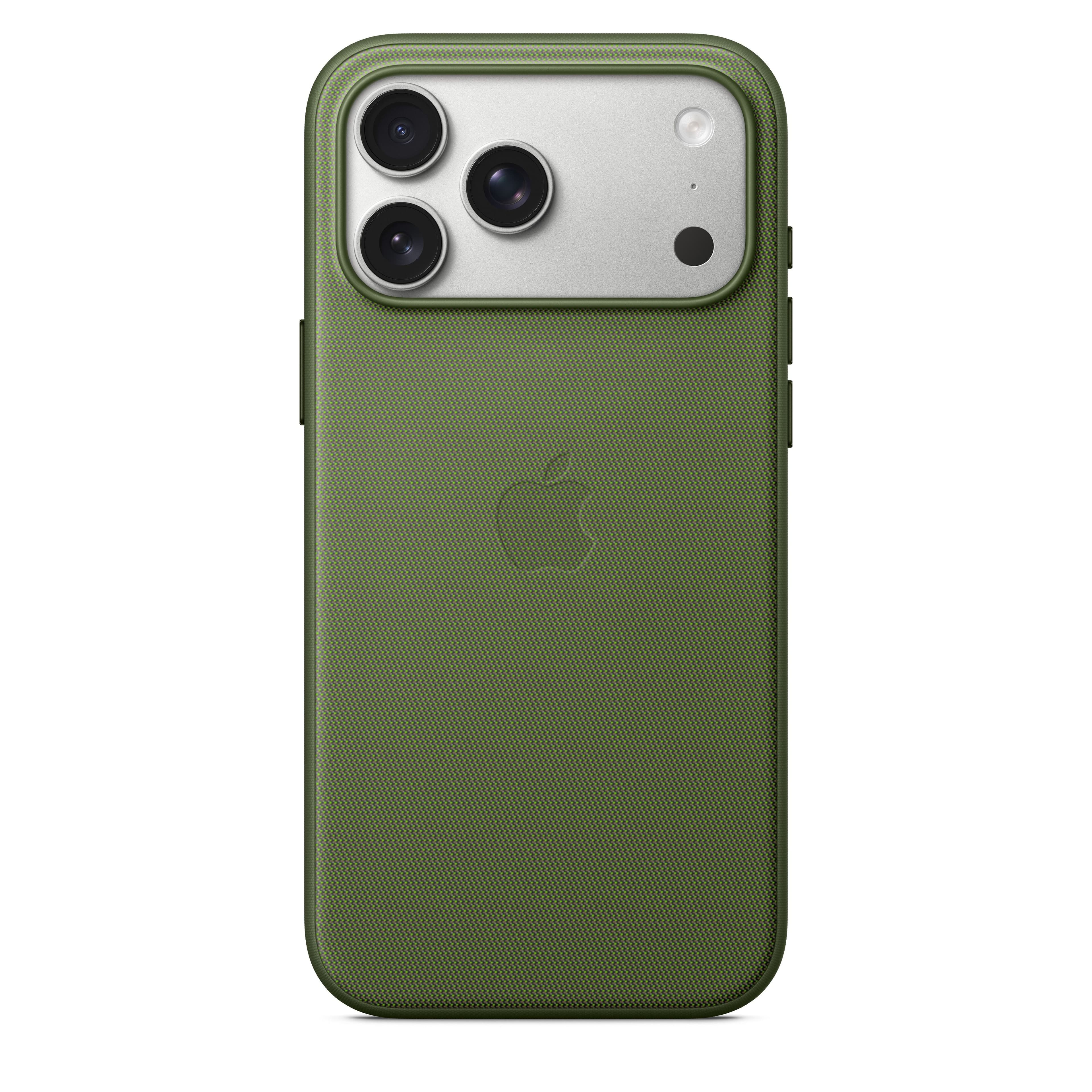 Kryt na iPhone 17 Pro Max z tkaniny TechWoven Apple s MagSafe - zelený - náhled 2