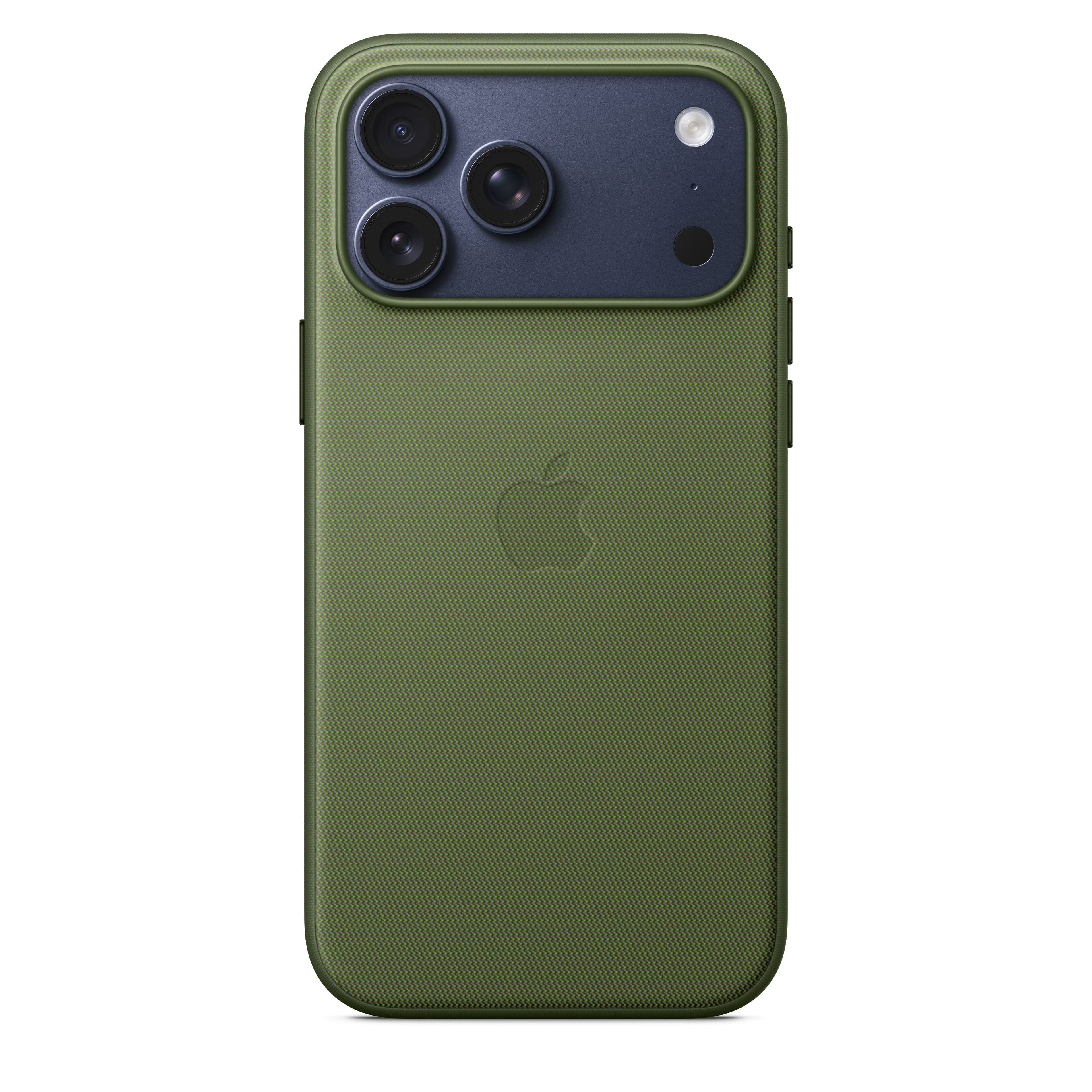 Kryt na iPhone 17 Pro Max z tkaniny TechWoven Apple s MagSafe - zelený - náhled 3