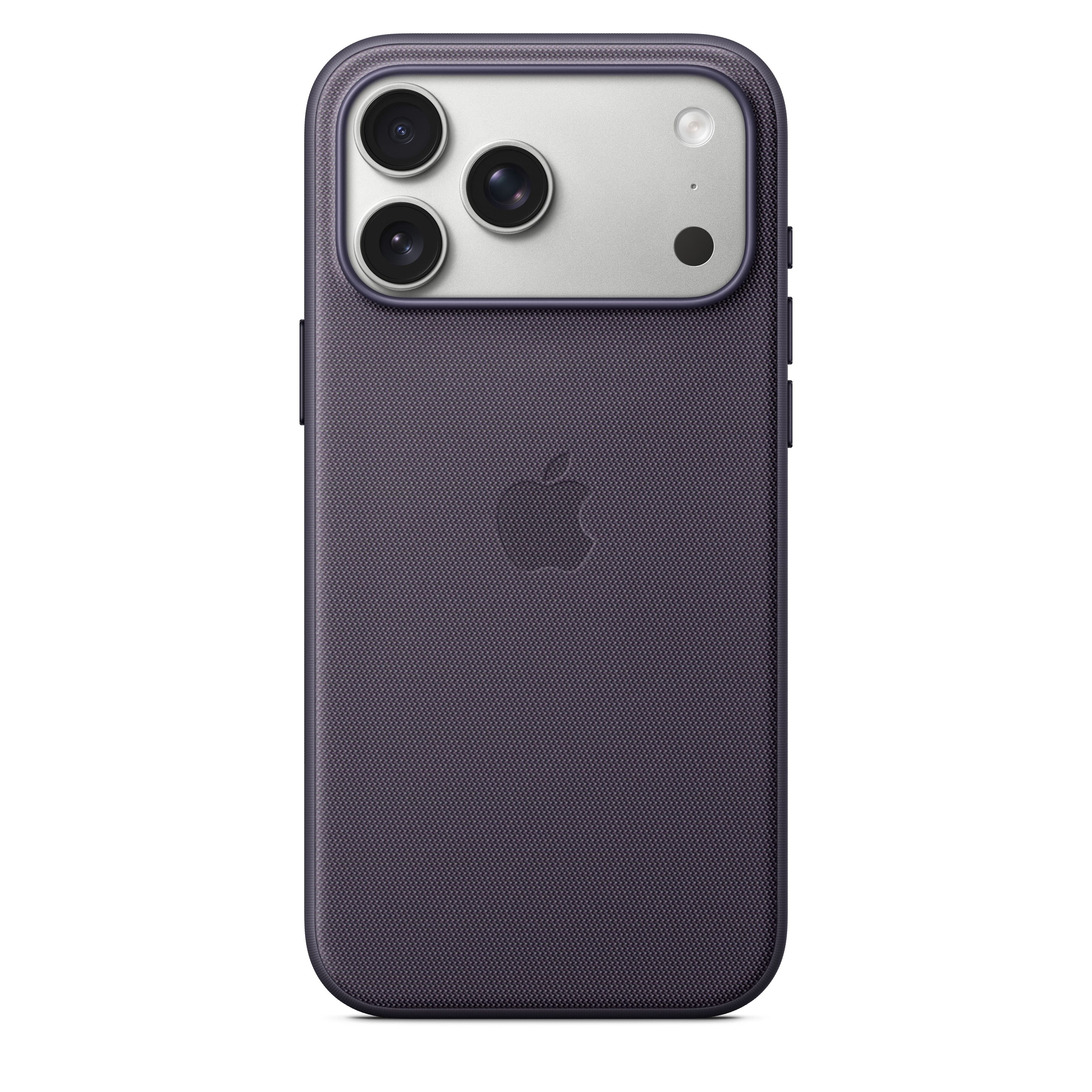 Kryt na iPhone 17 Pro Max z tkaniny TechWoven Apple s MagSafe - fialový - náhled 2