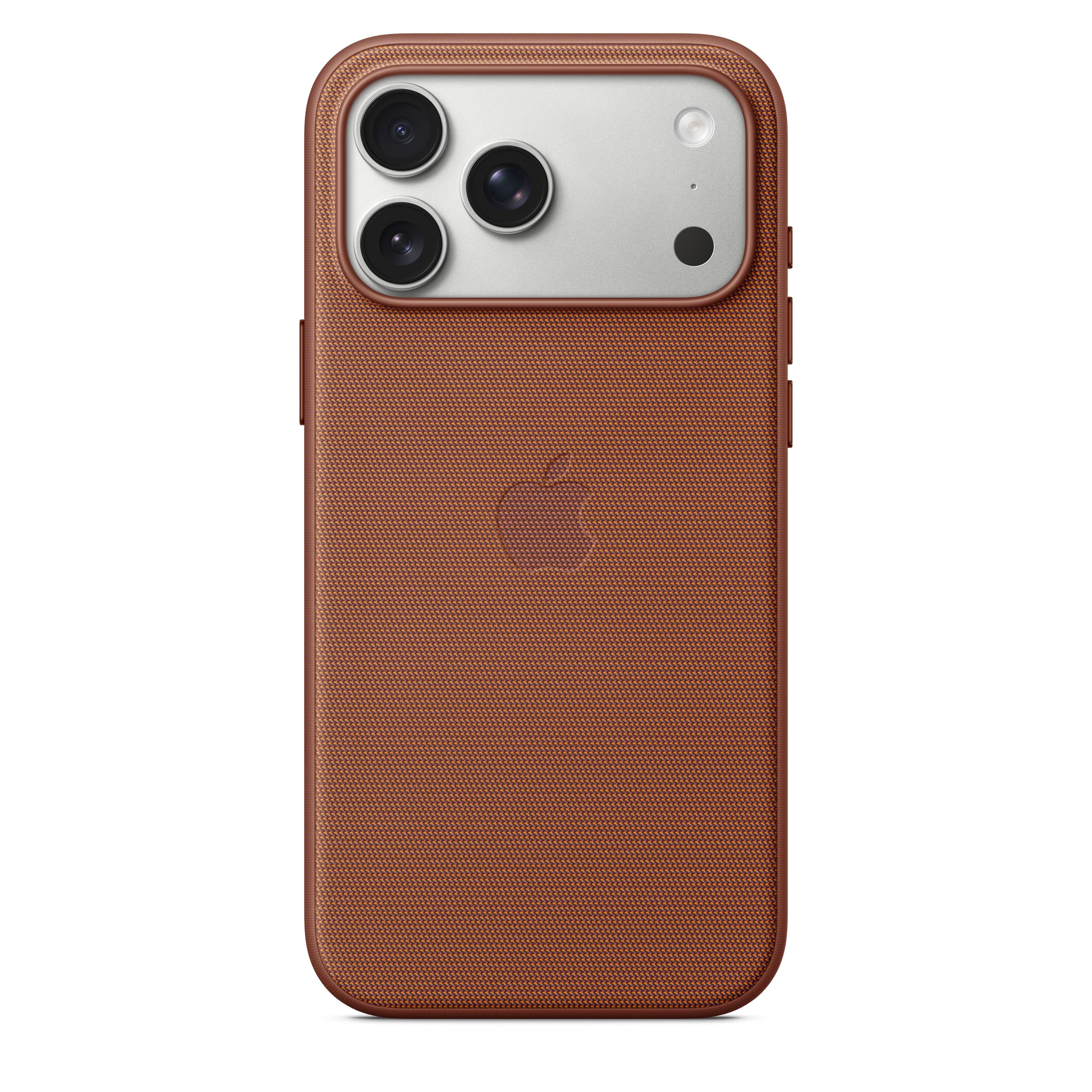 Kryt na iPhone 17 Pro Max z tkaniny TechWoven Apple s MagSafe - siensky hnědý - náhled 2