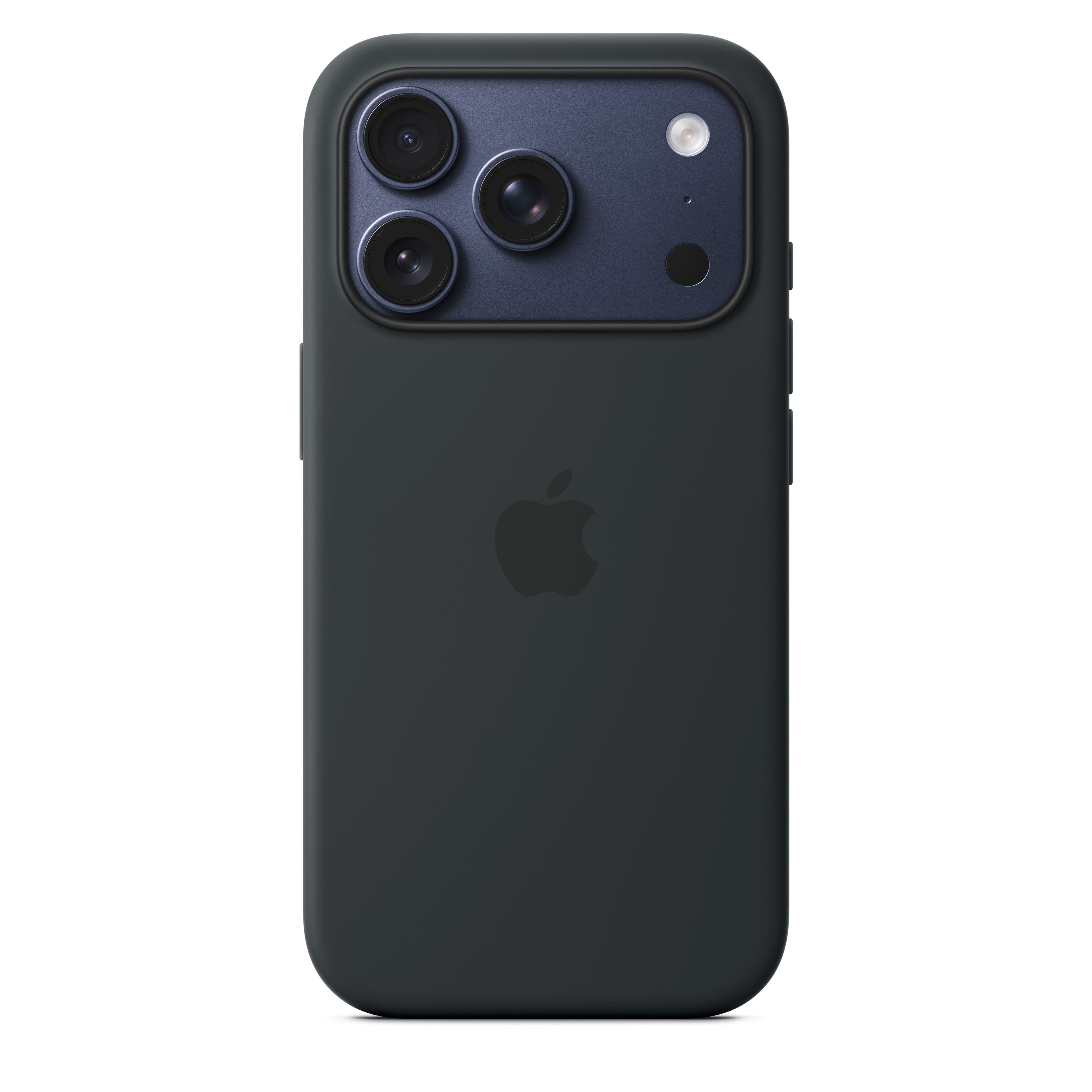 Silikonový kryt na iPhone 17 Pro Apple s MagSafe - černý - náhled 3