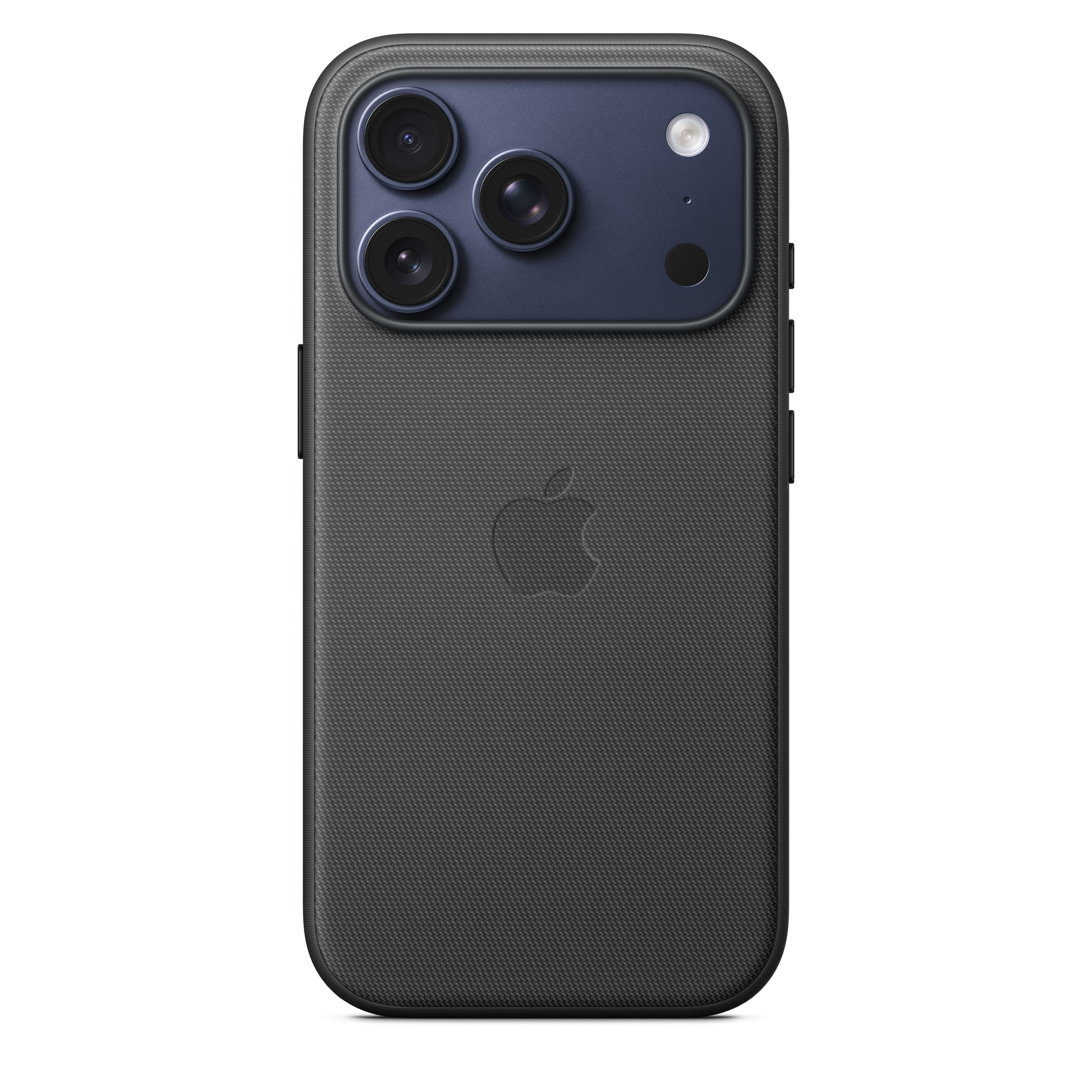 Kryt na iPhone 17 Pro z tkaniny TechWoven Apple s MagSafe - černý - náhled 3