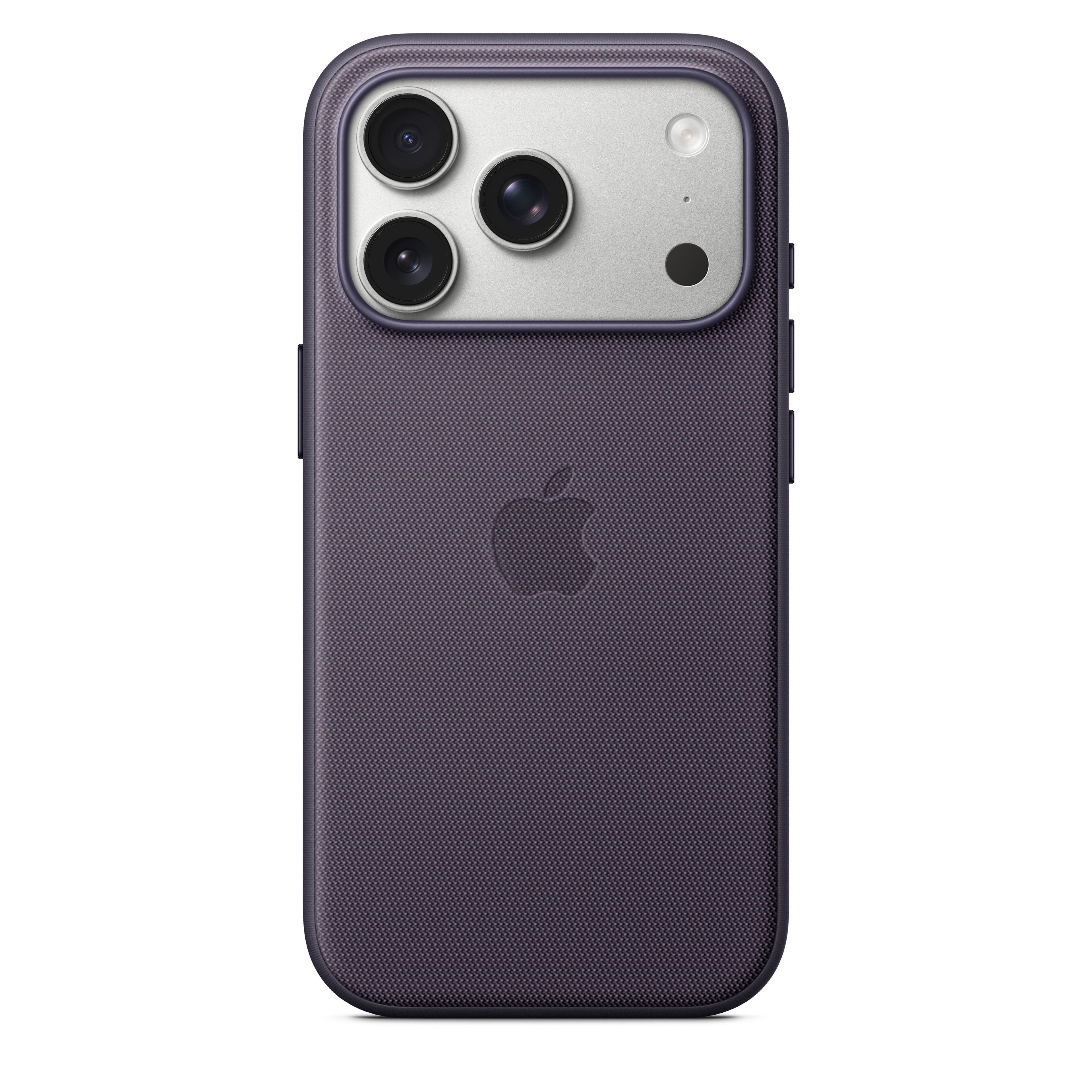 Kryt na iPhone 17 Pro z tkaniny TechWoven Apple s MagSafe - fialový - náhled 2