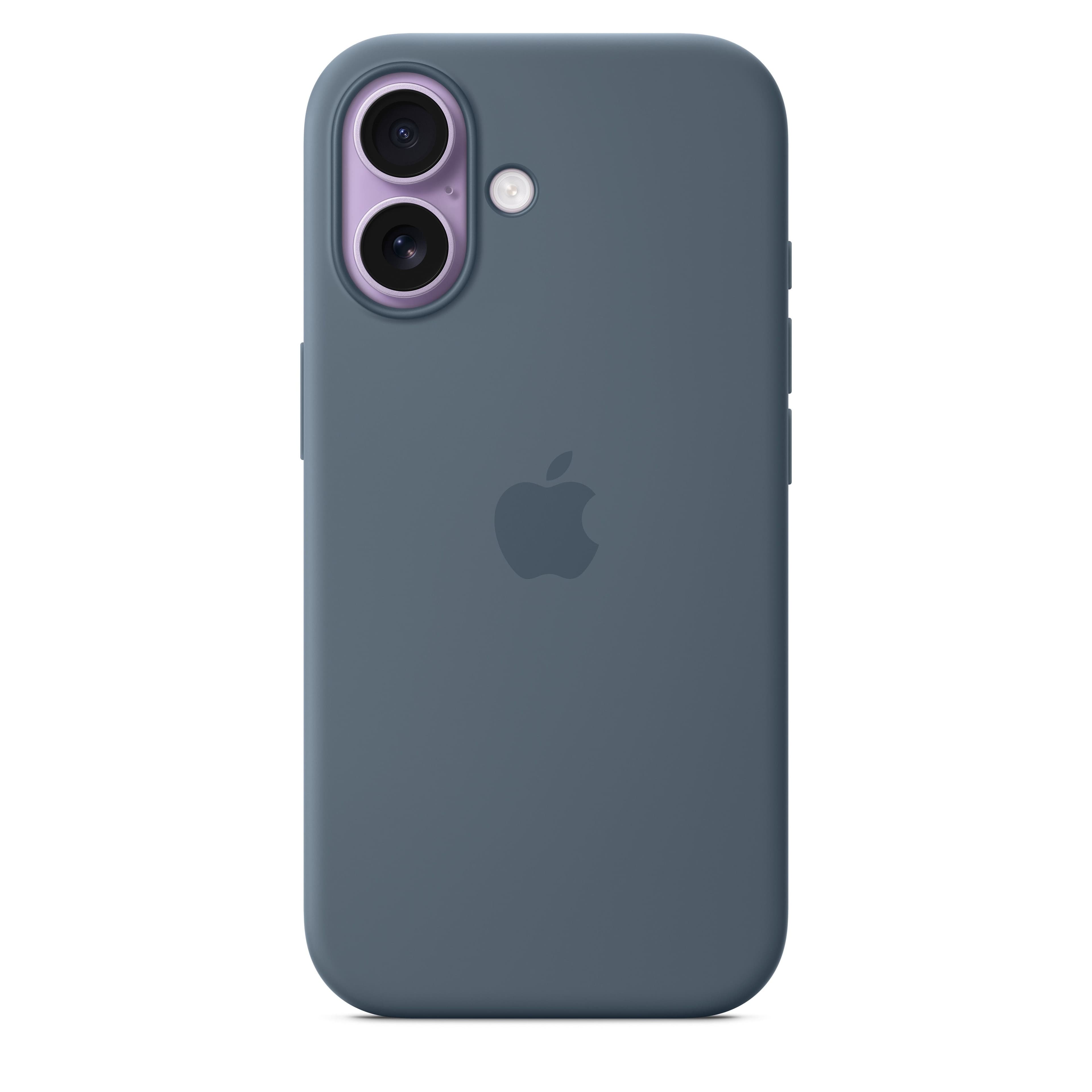 Silikonový kryt na iPhone 17 Apple s MagSafe - ocelově modrý - náhled 1