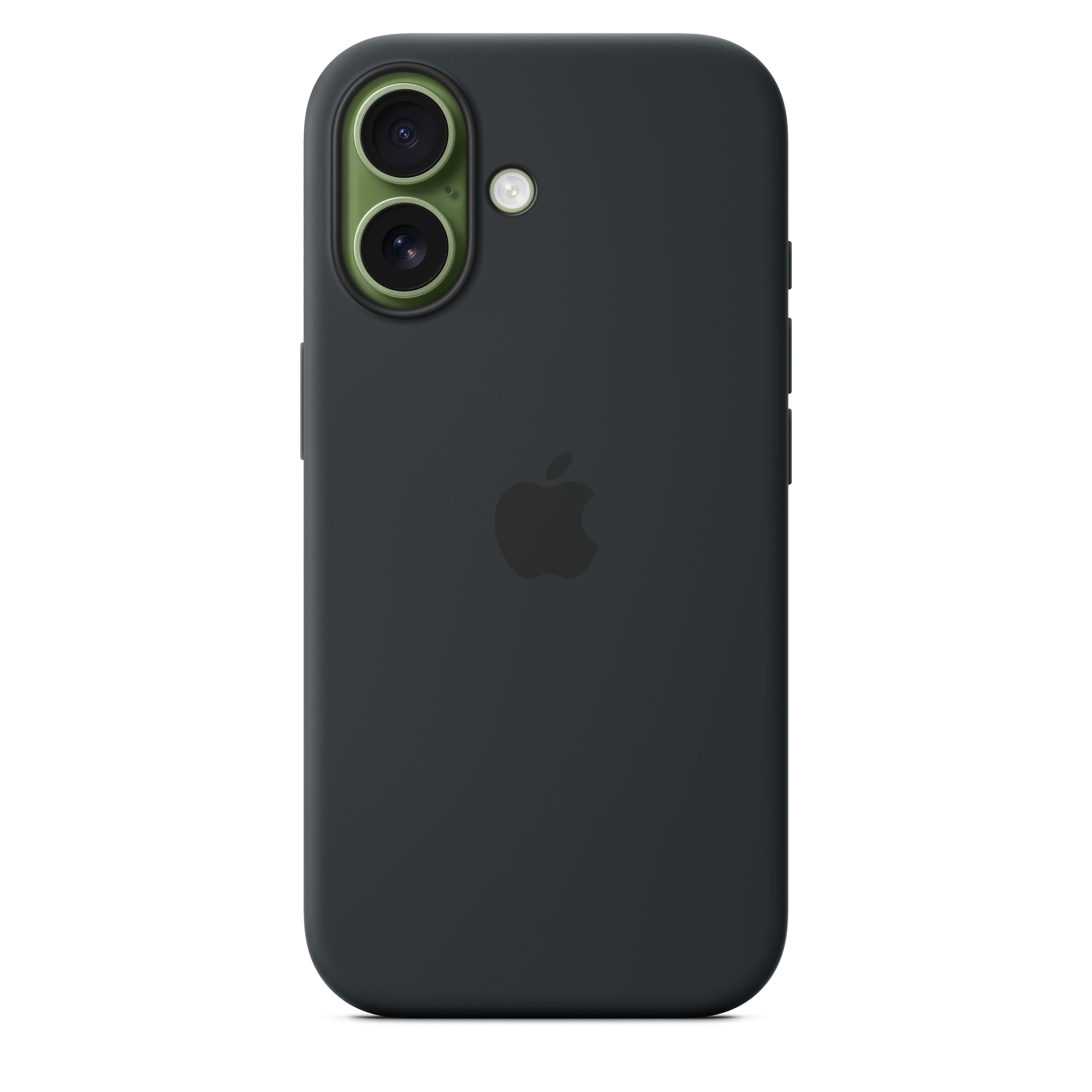 Silikonový kryt na iPhone 17 Apple s MagSafe - černý - náhled 2