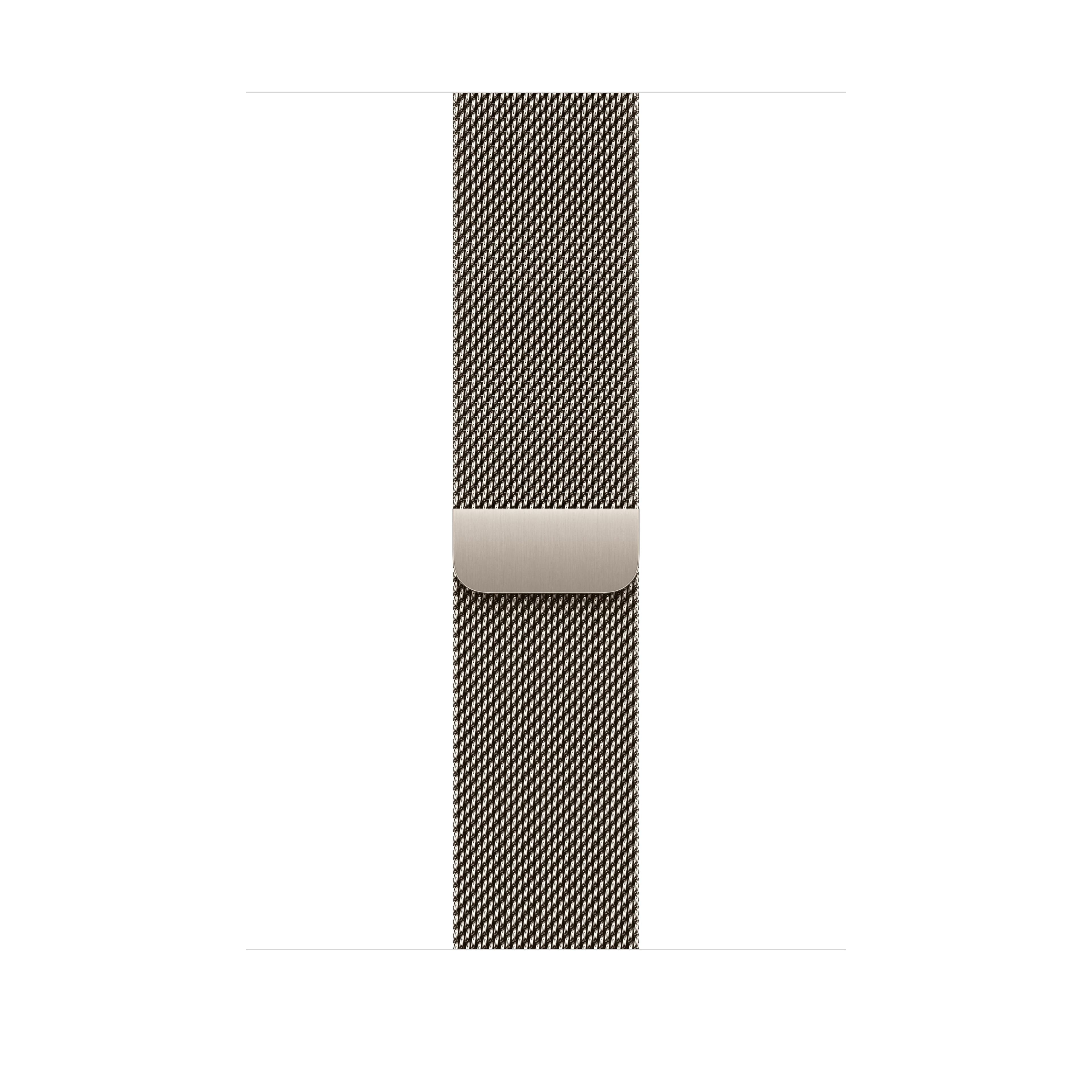 Řemínek pro Apple Watch 44/45/46/49 mm Apple přírodní milánský tah - S/M