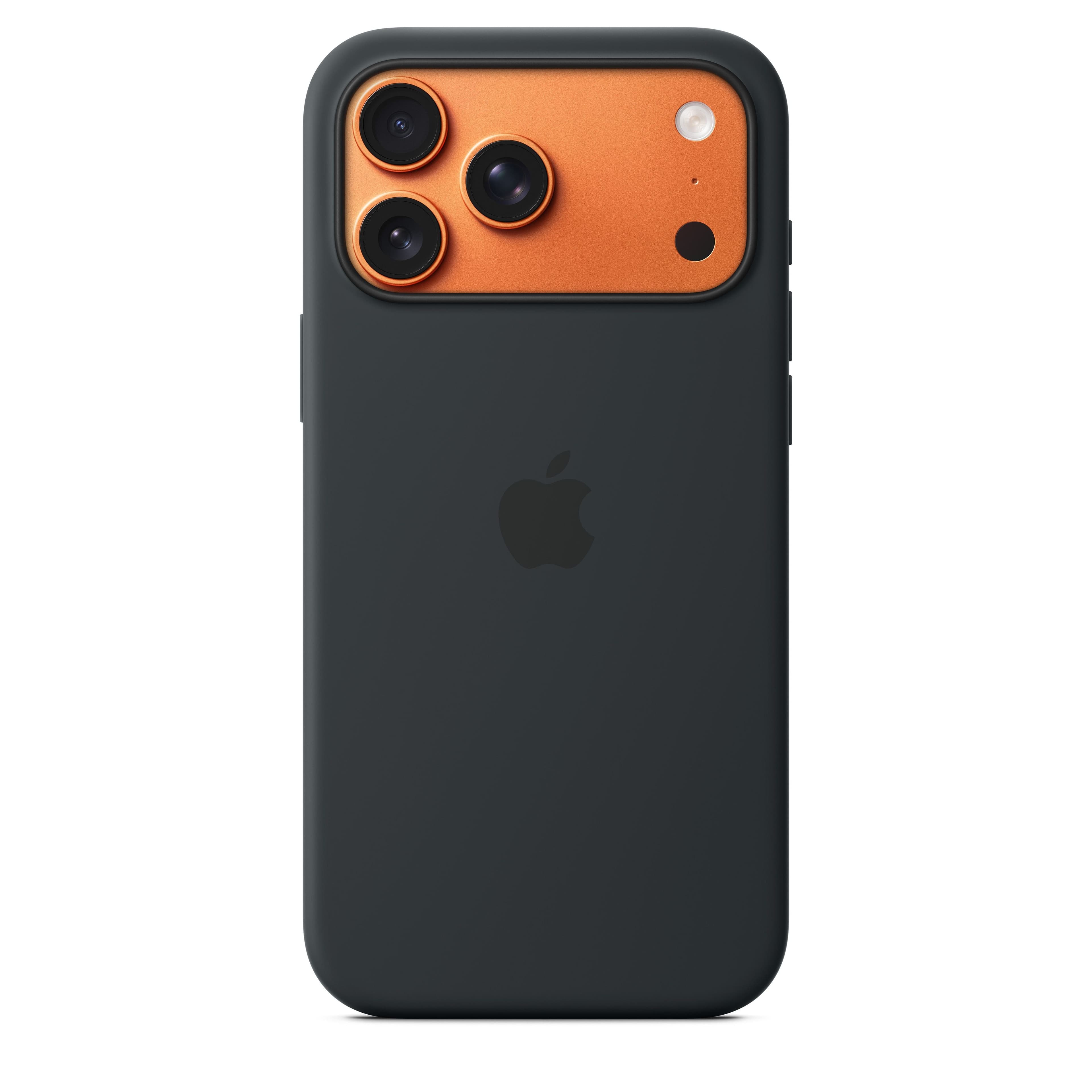 Silikonový kryt na iPhone 17 Pro Max Apple s MagSafe - černý