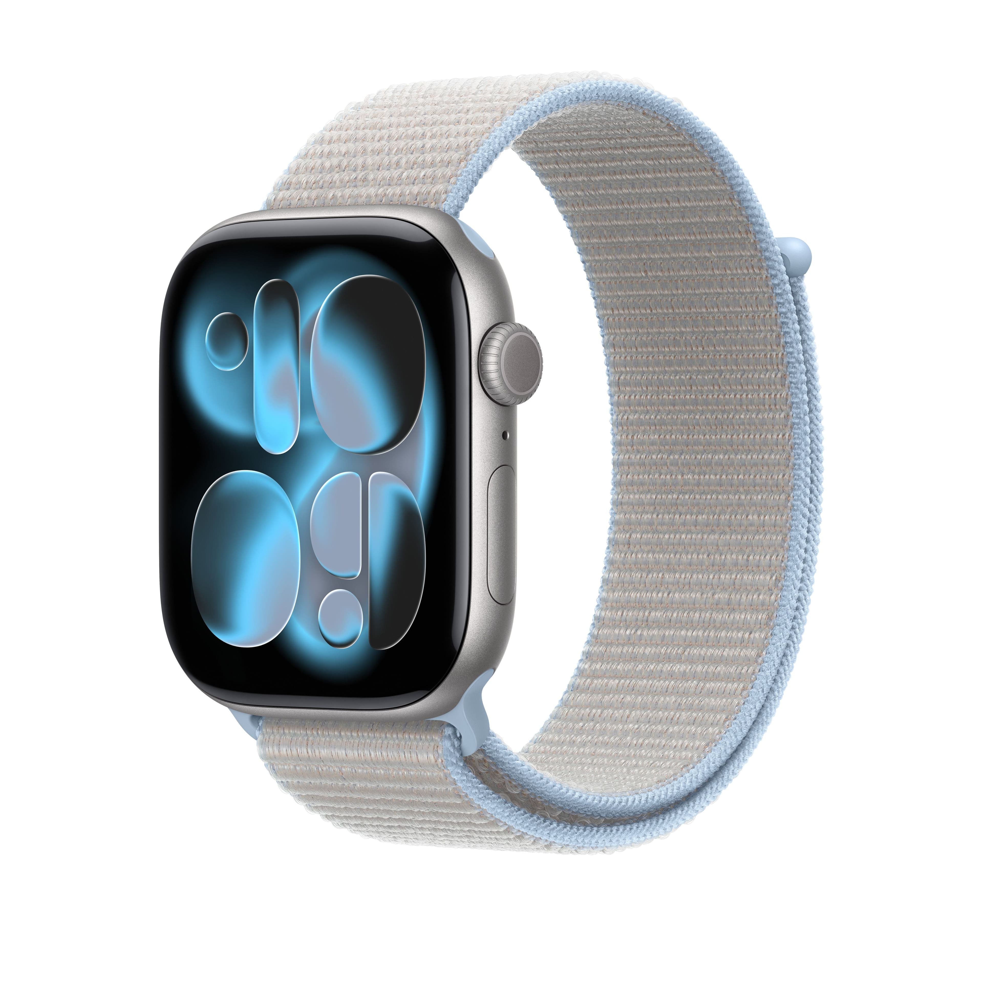 46mm mlžně modrý provlékací sportovní řemínek - náhled 2
