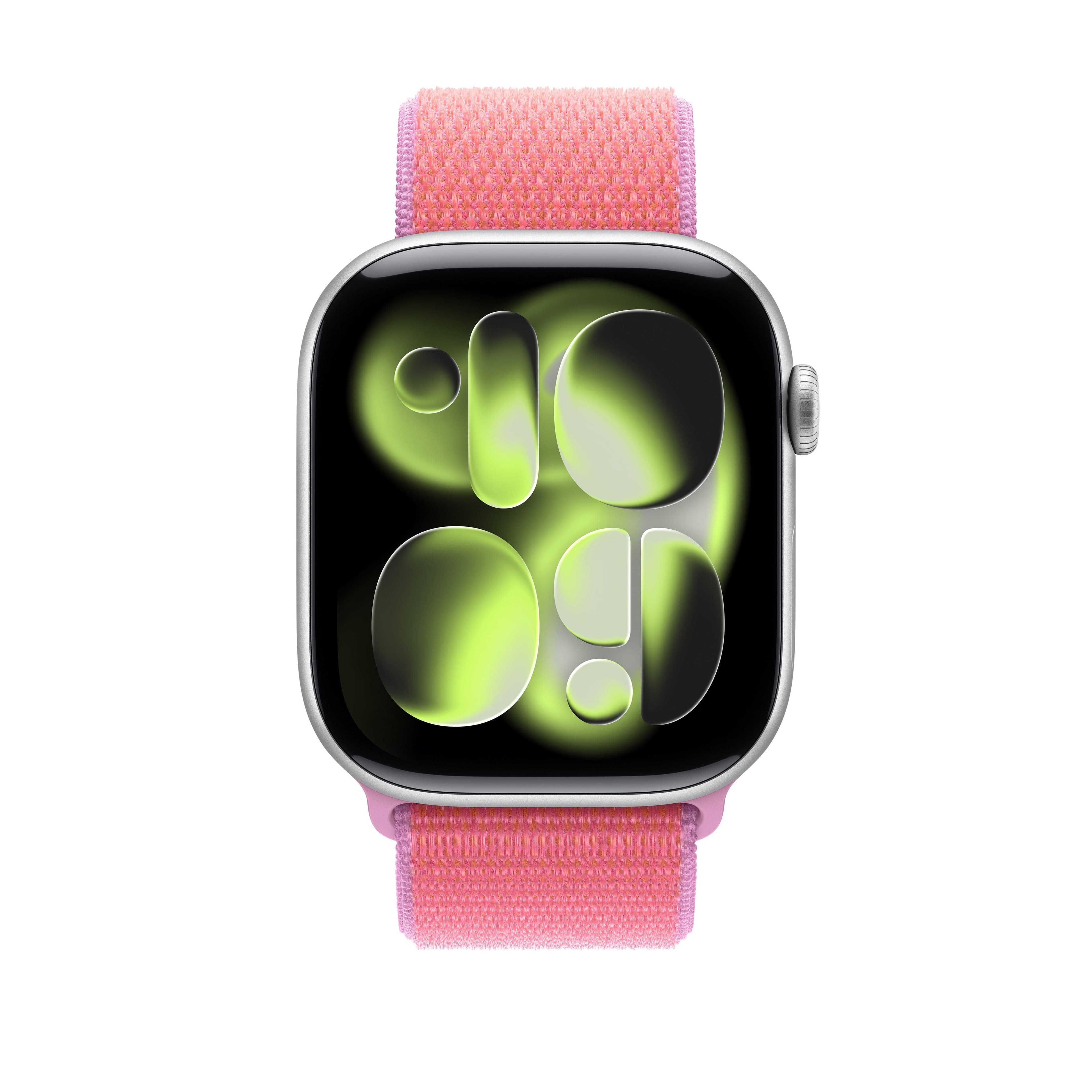 46mm guavově růžový provlékací sportovní řemínek - náhled 3