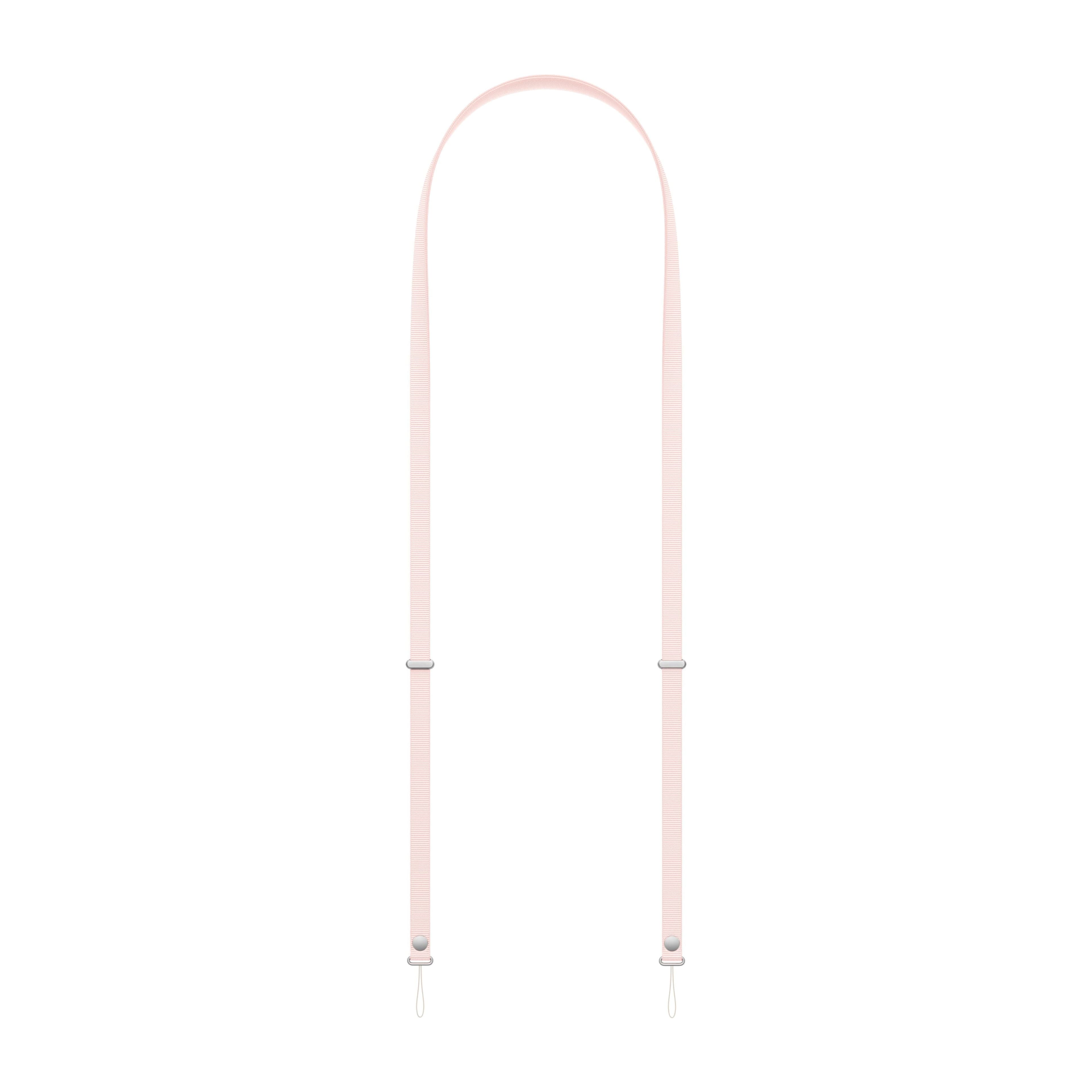 Crossbody popruh – jemně růžový - náhled 1