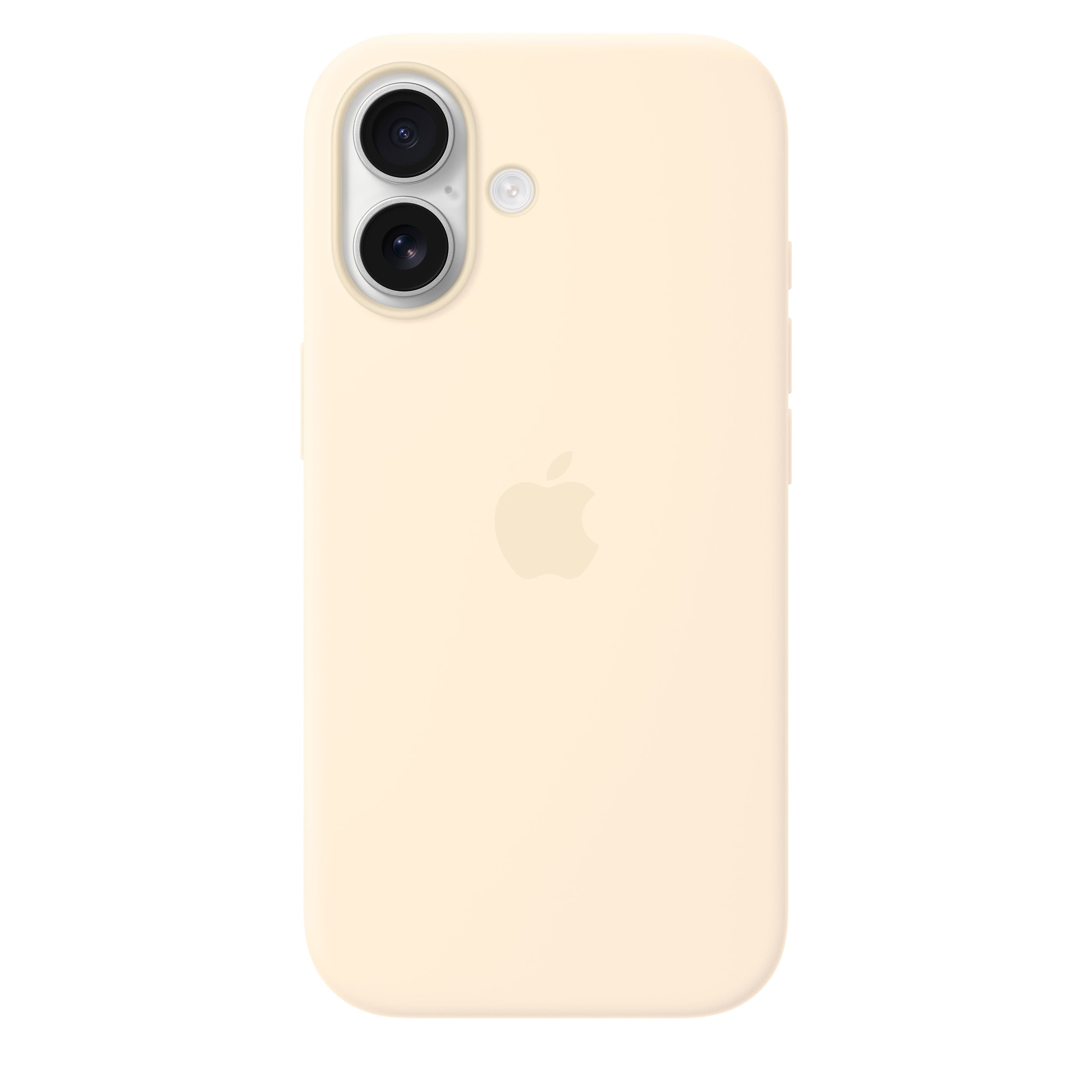 Silikonový kryt s MagSafe na iPhone 17 – vanilkový - náhled 1